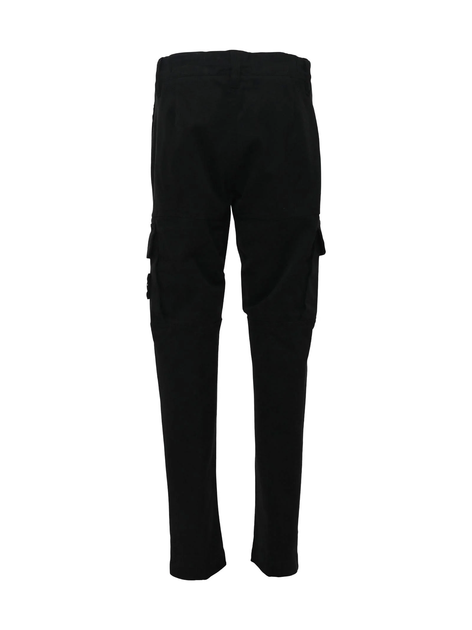 Pantalone cargo in velluto nero - Image 3