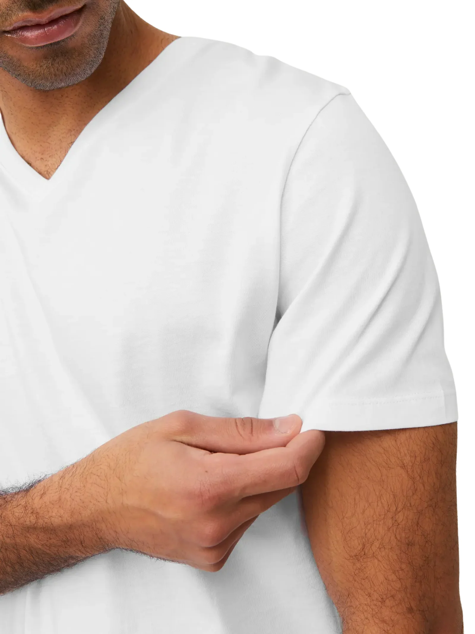 T-Shirt a mezze maniche Jack & Jones bianca - Image 3