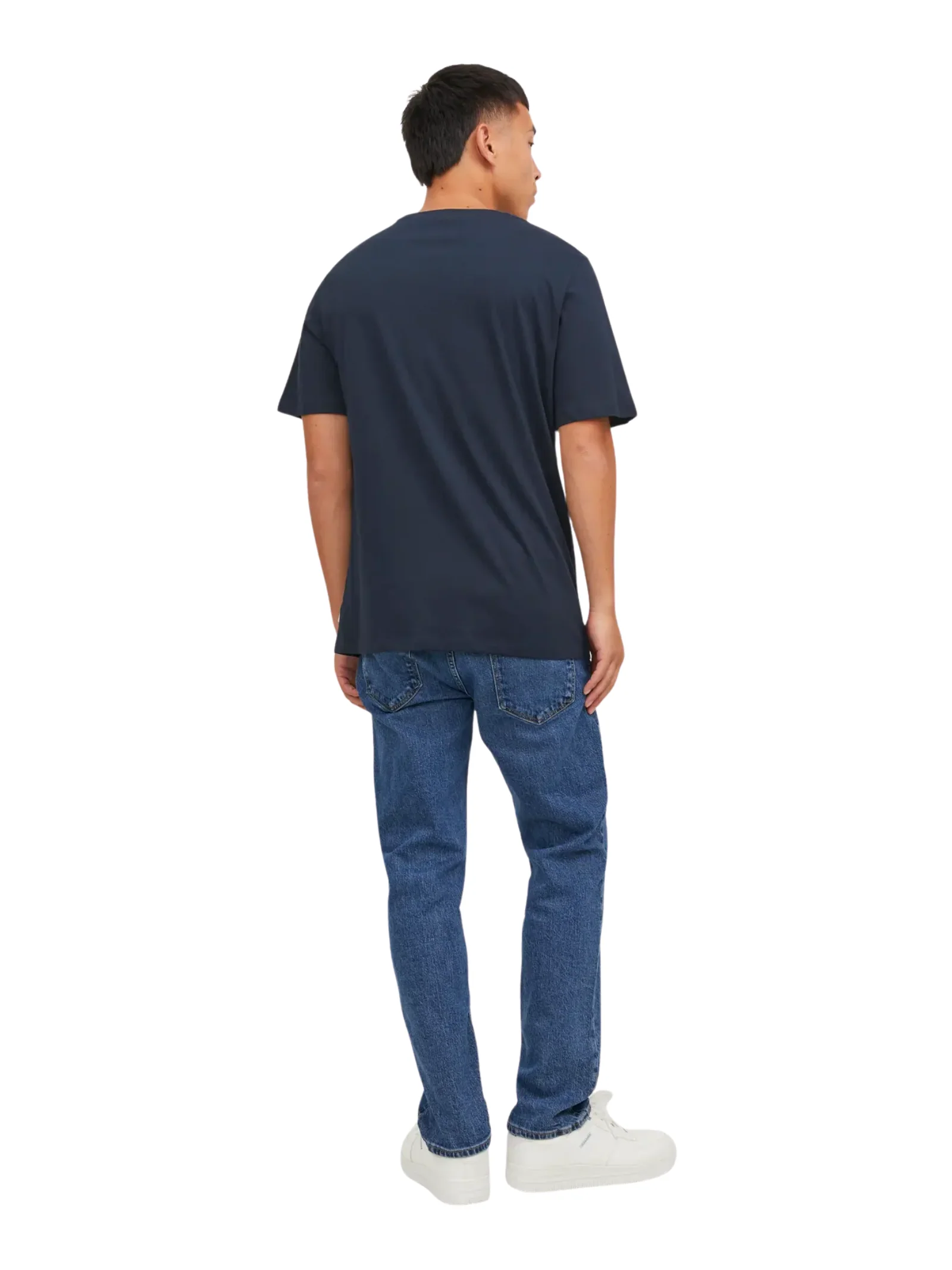 T-Shirt a mezze maniche Jack & Jones blu navy - Image 2