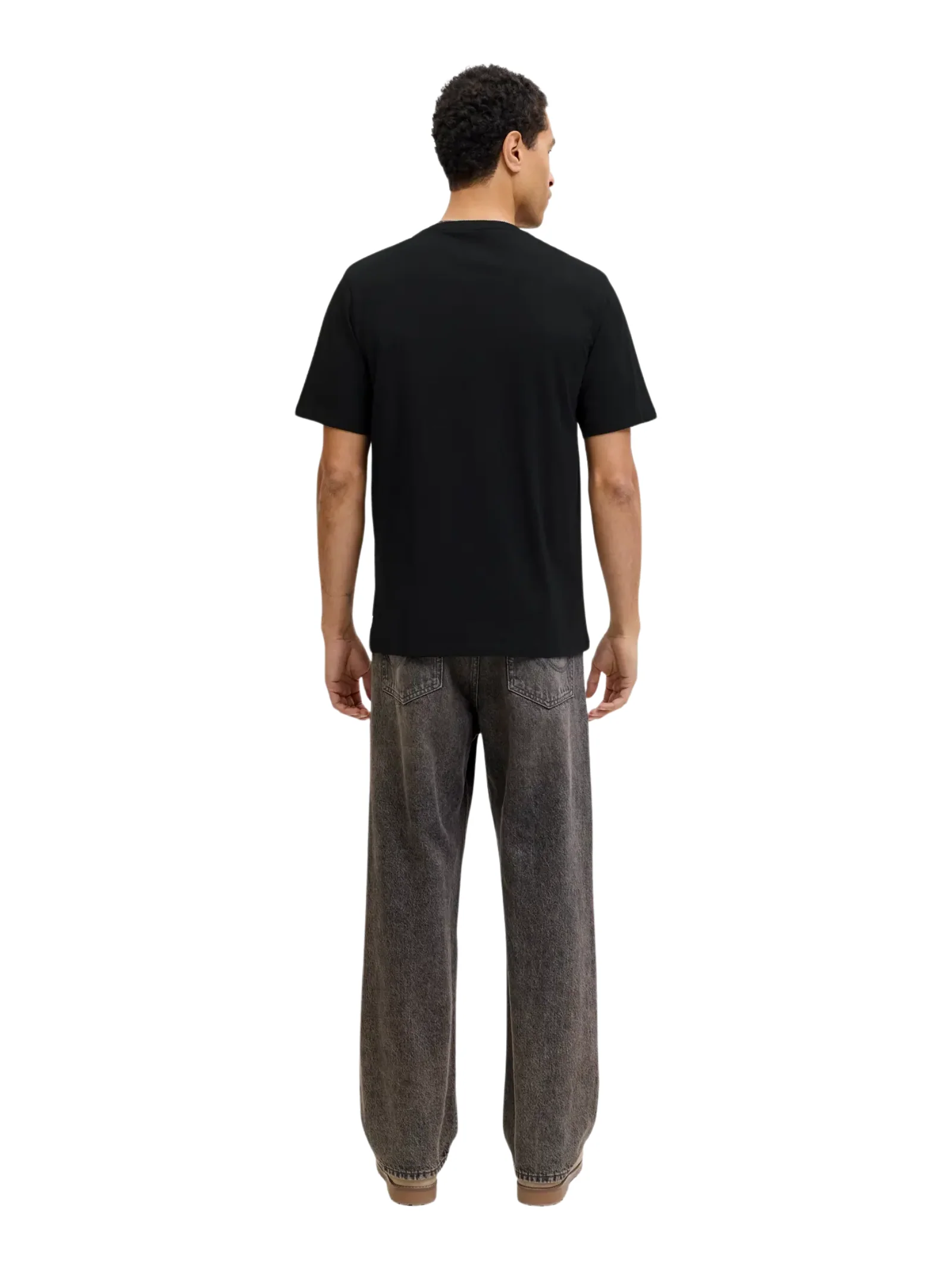 T-Shirt a mezze maniche Jack & Jones nero - Image 2