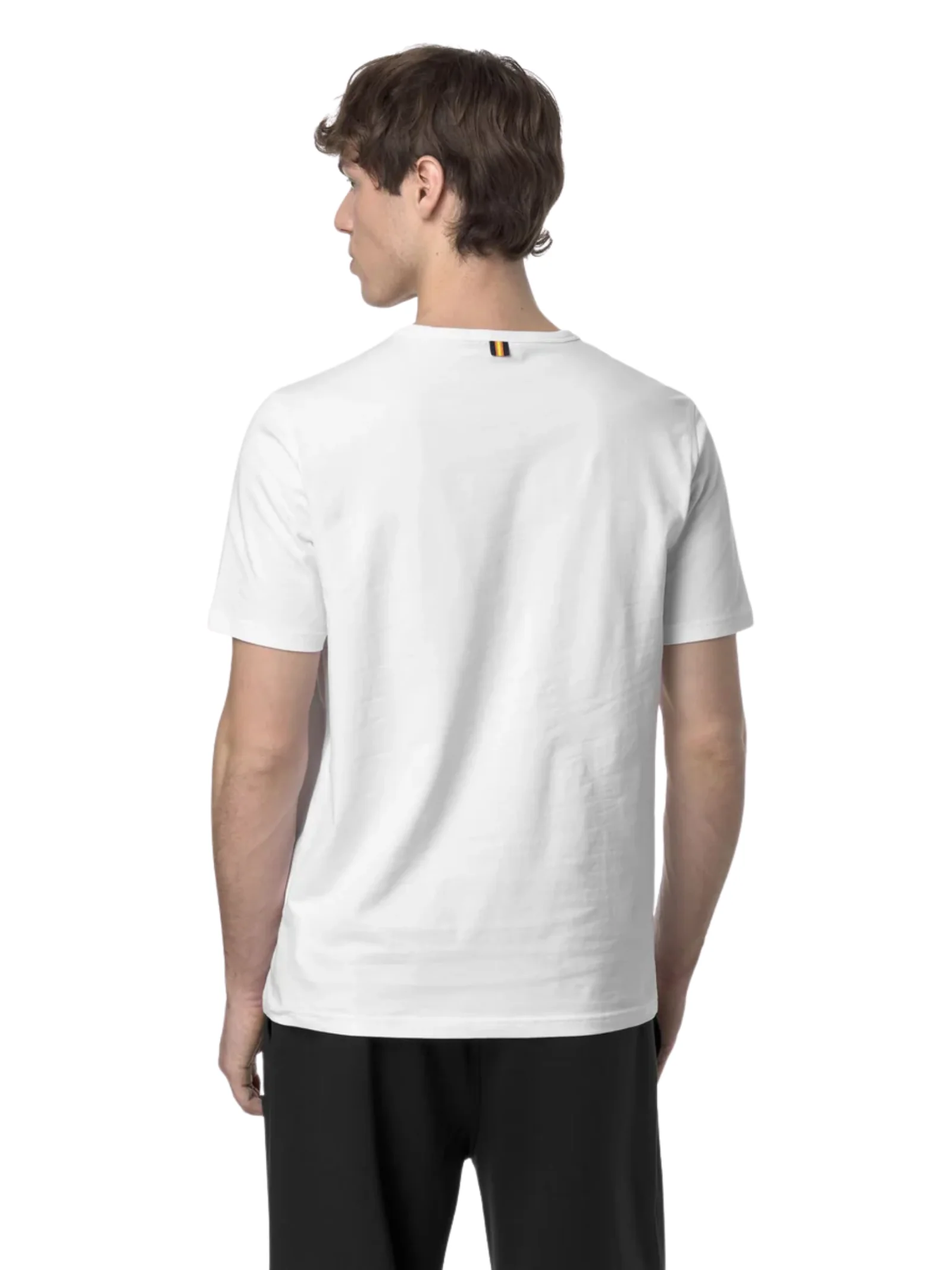 T-Shirt "Adame Light Stretch Jersey" K-Way bianca - Image 5