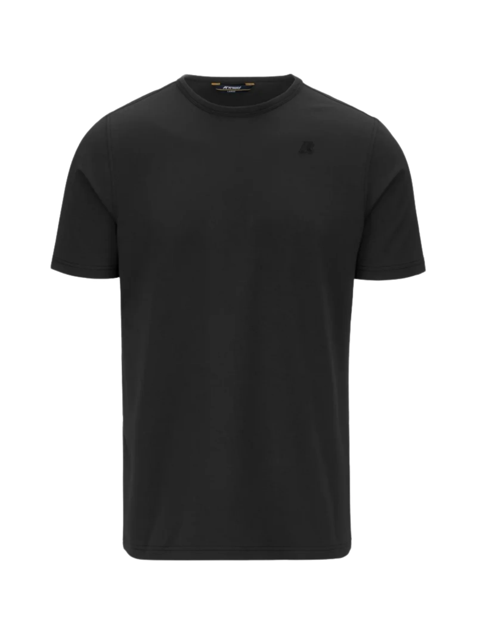 T-Shirt "Adame Light Stretch Jersey" K-Way nera