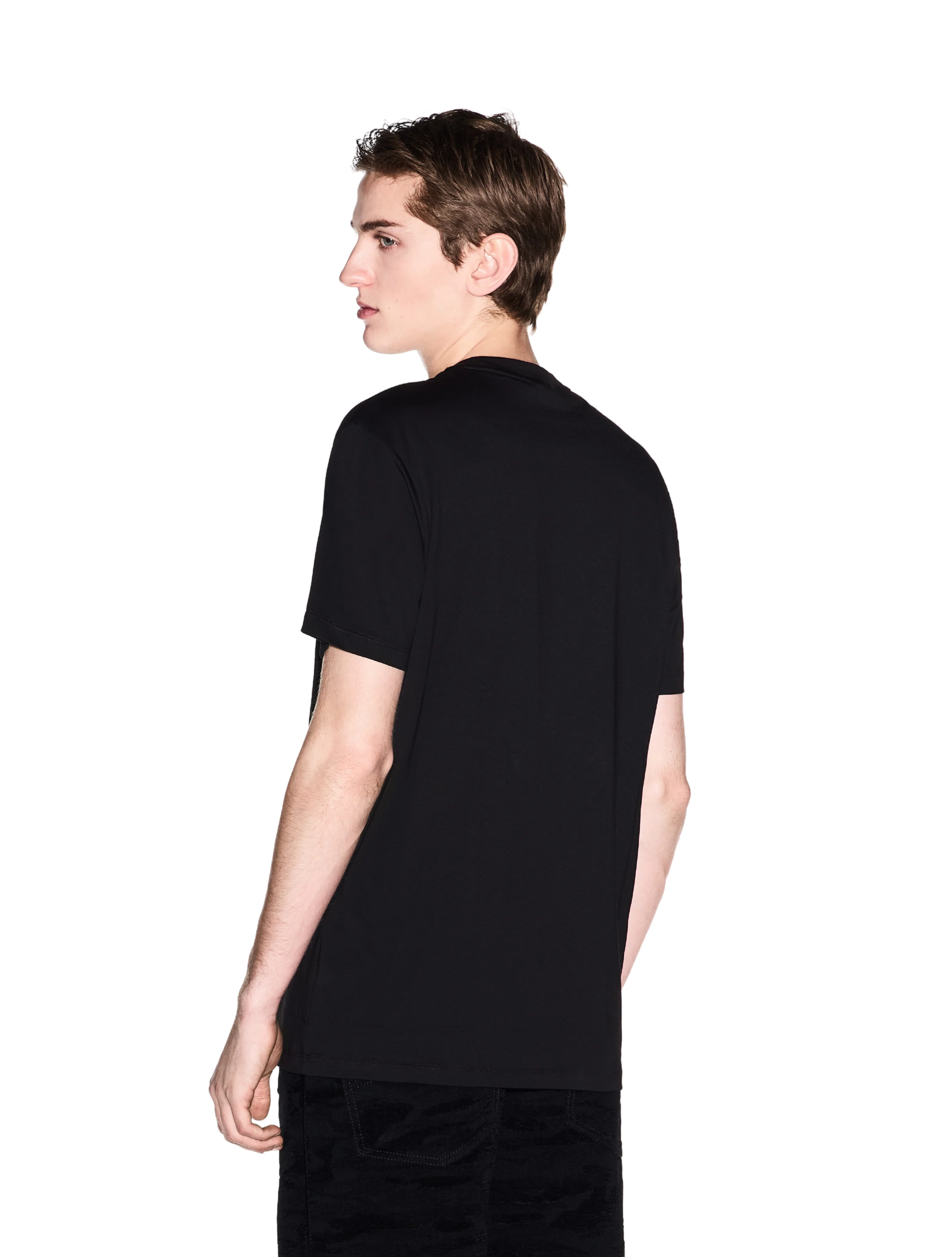 T-Shirt Armani Exchange nera - Image 4