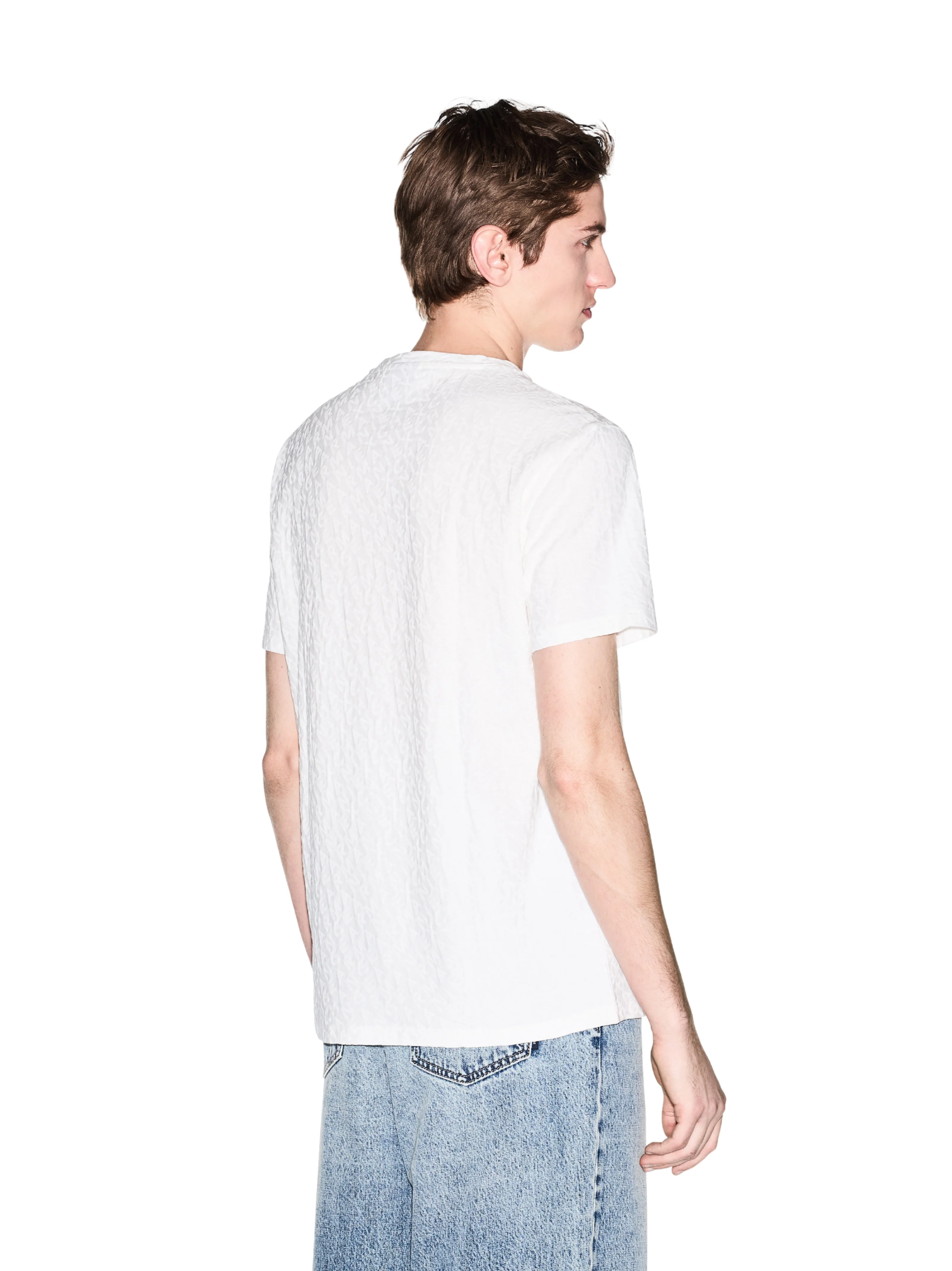 T-Shirt basic Armani Exchange bianca - Image 4