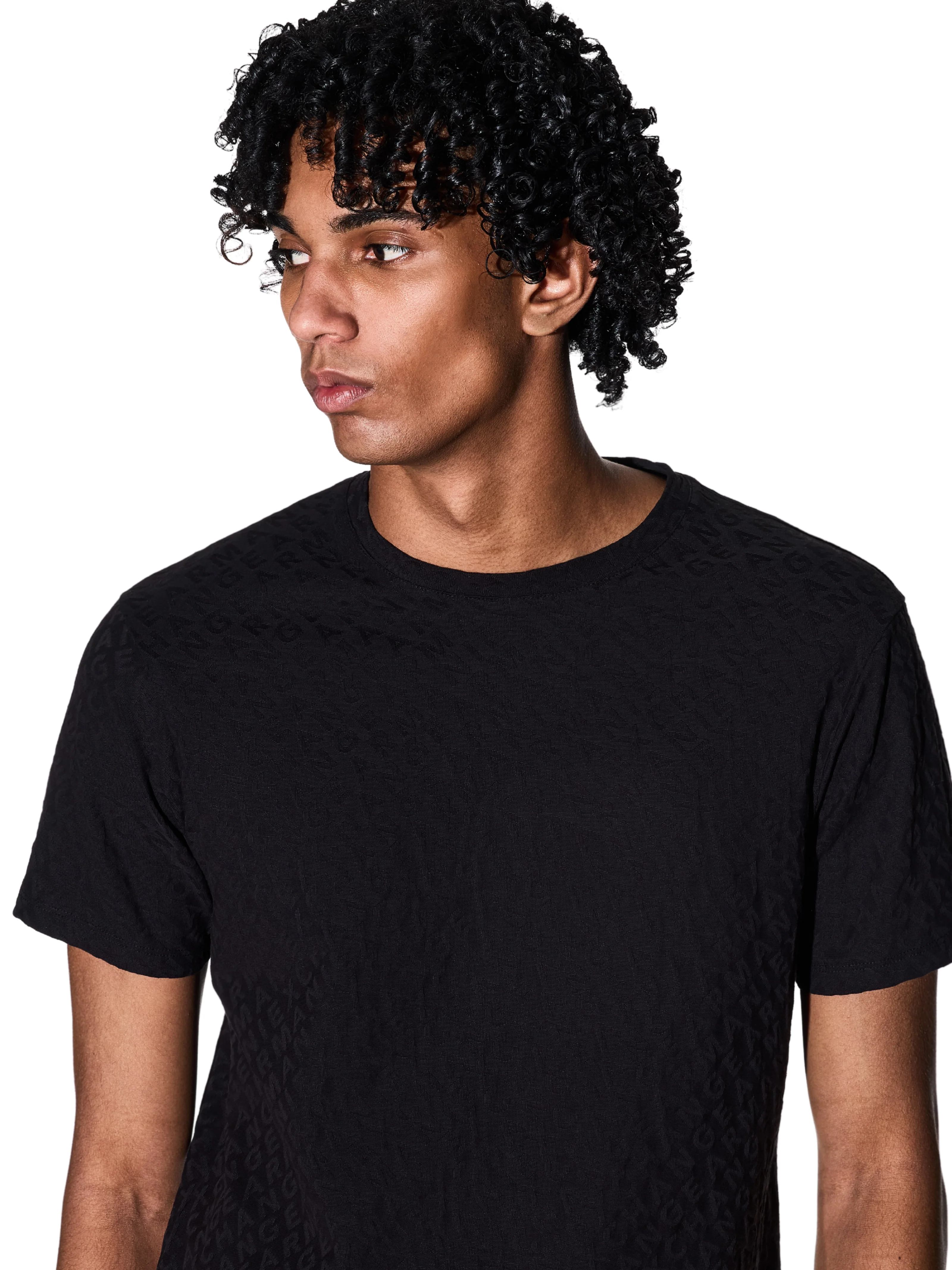 T-Shirt basic Armani Exchange nera - Image 3