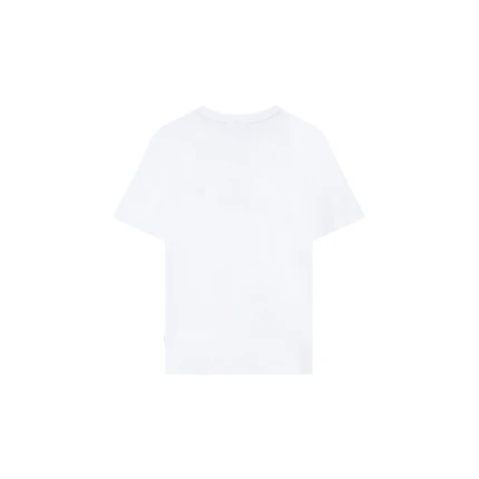 T-Shirt Boss bianca con stampa bandierina logo - Image 2