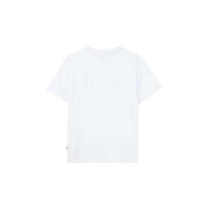 T-Shirt Boss bianca con stampa e logo - Image 2