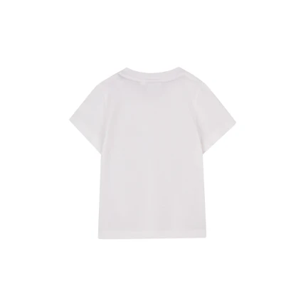 T-Shirt Boss bianca con taschino logato - Image 2