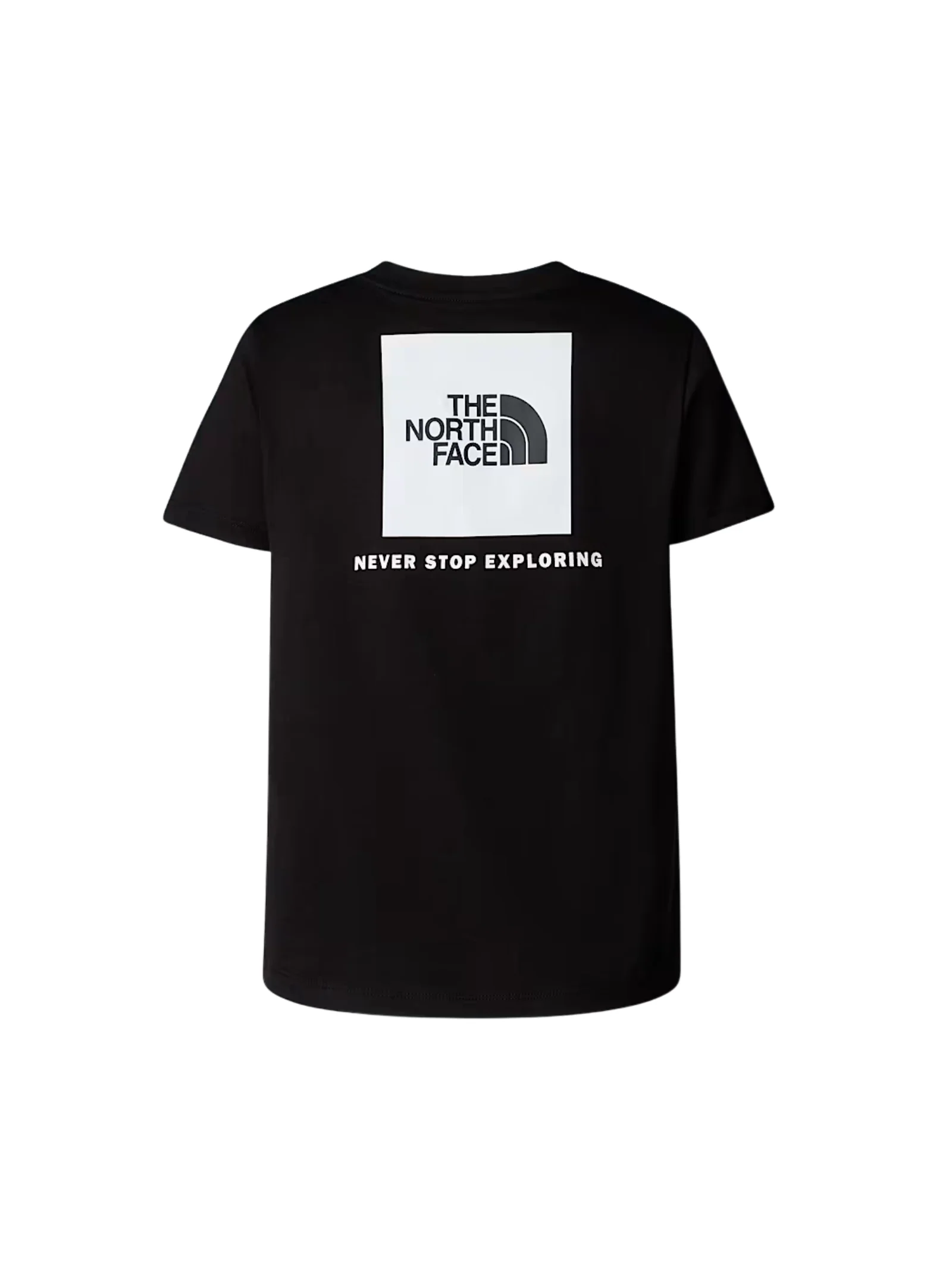 T-Shirt "Box NSE" The North Face nera con maxi logo posteriore - Image 2