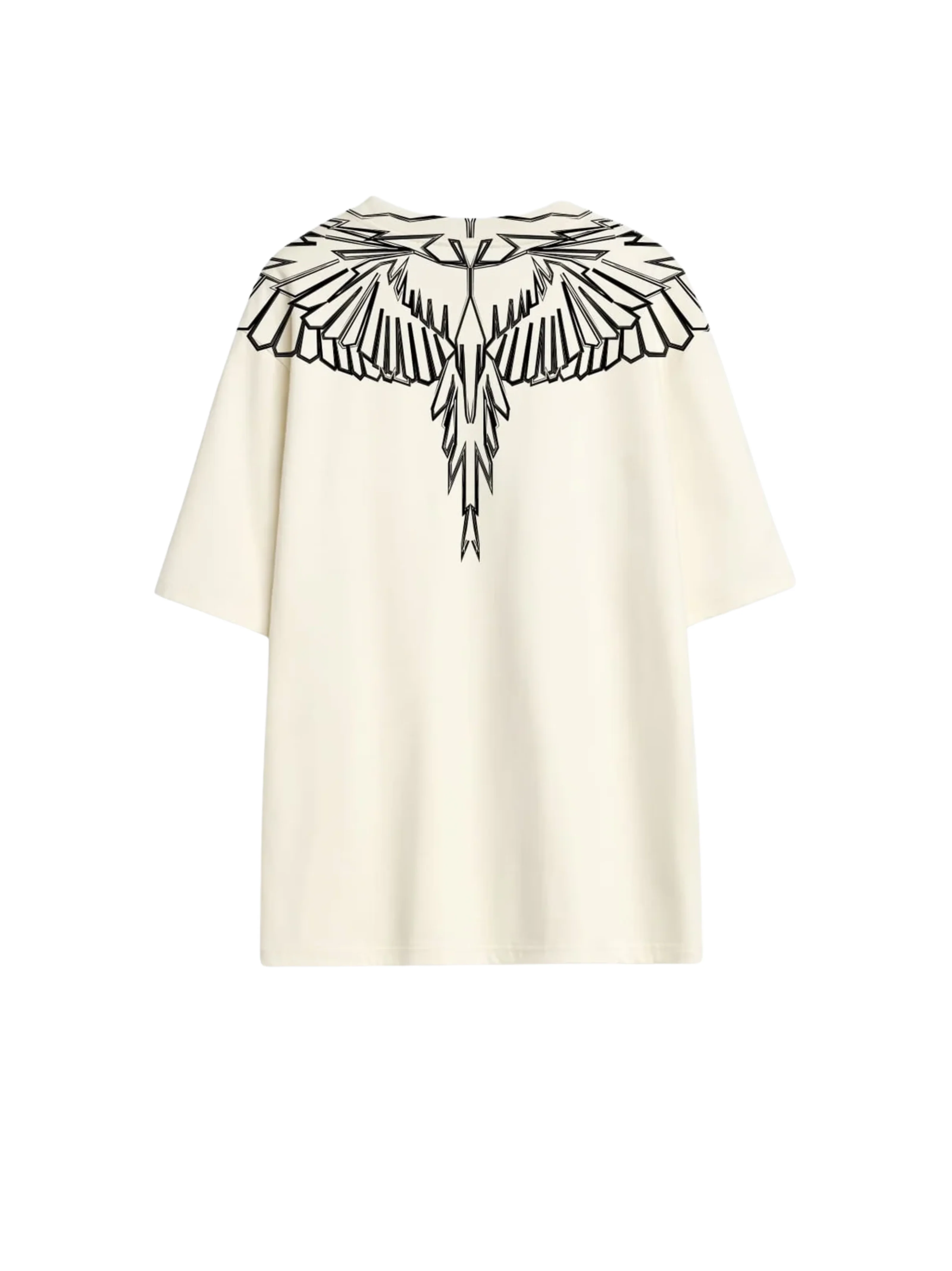 T-Shirt County Of Milan bianca con stampa ali - Image 2