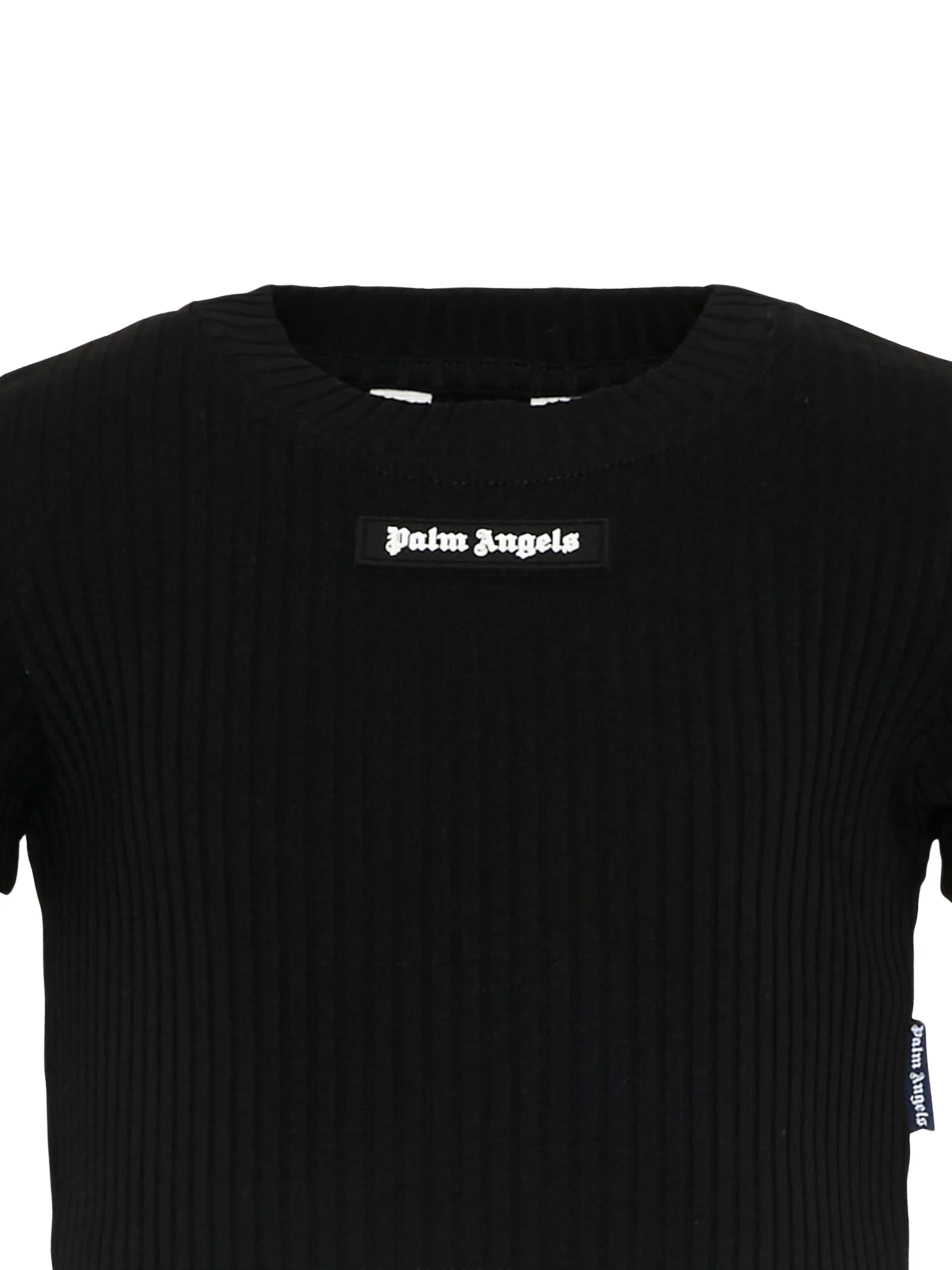 T-Shirt crop Palm Angels nera - Image 3