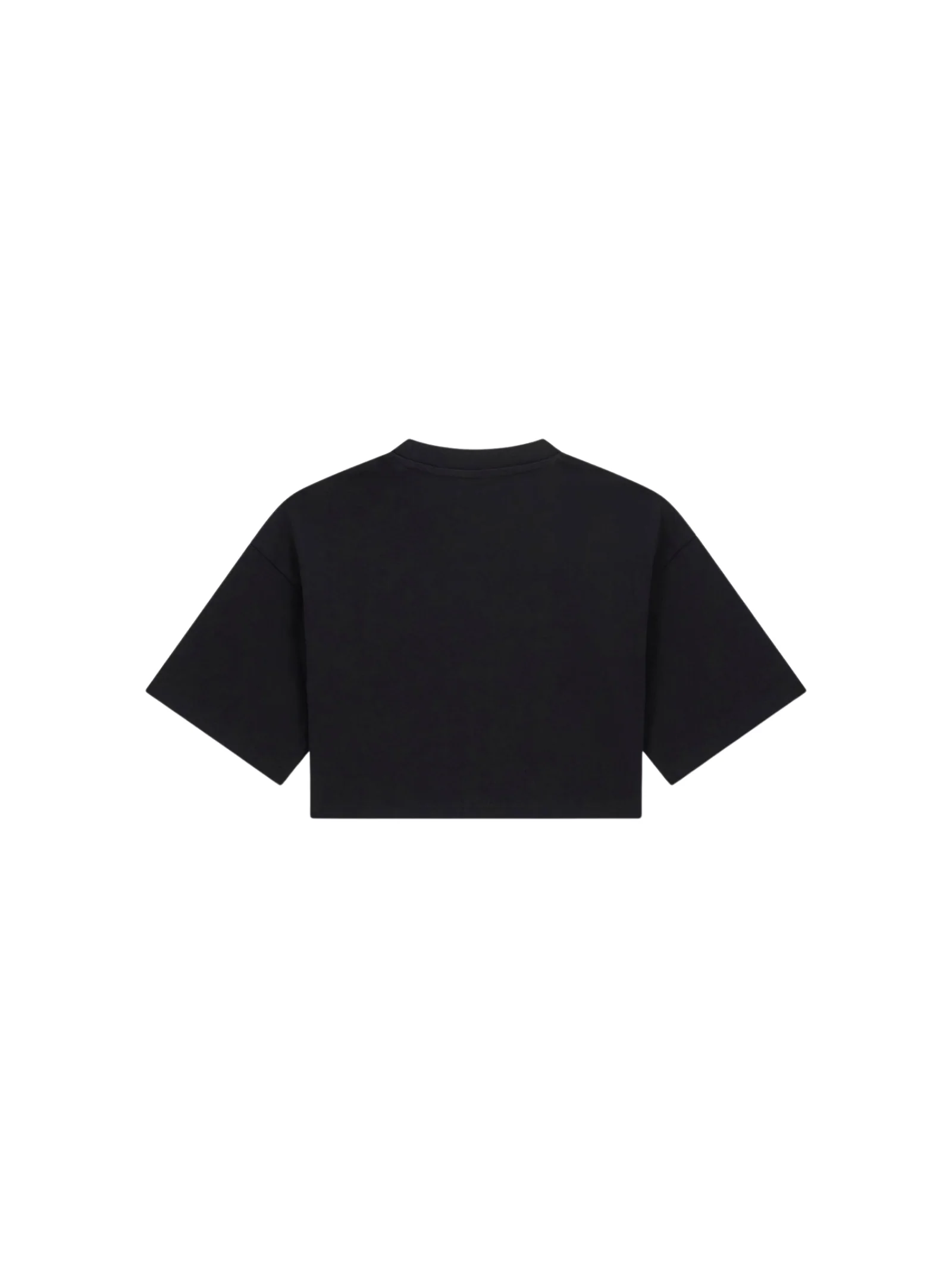T-Shirt cropped Guess nera - Image 2