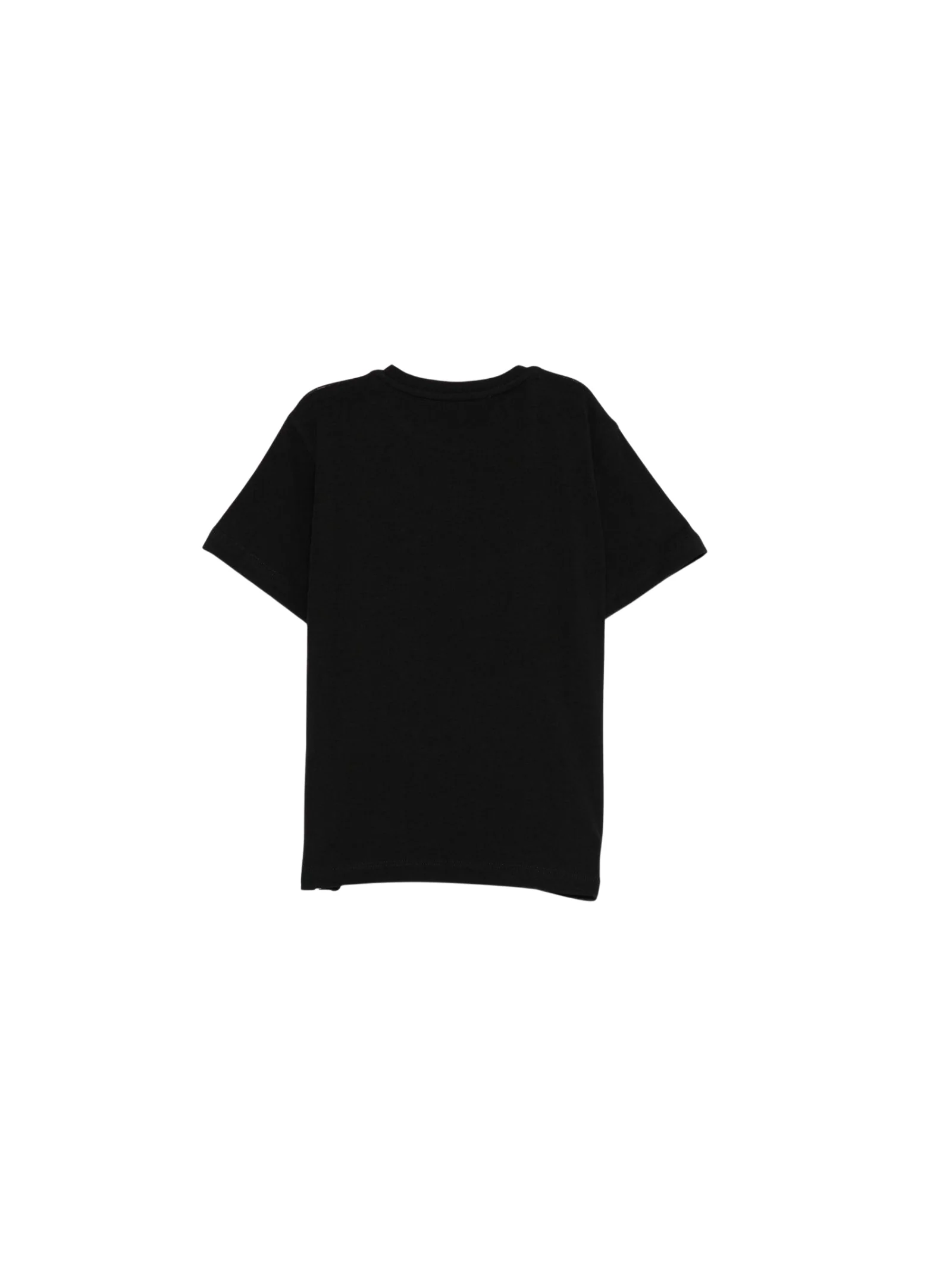 T-Shirt Elisabetta Franchi nera con logo - Image 2