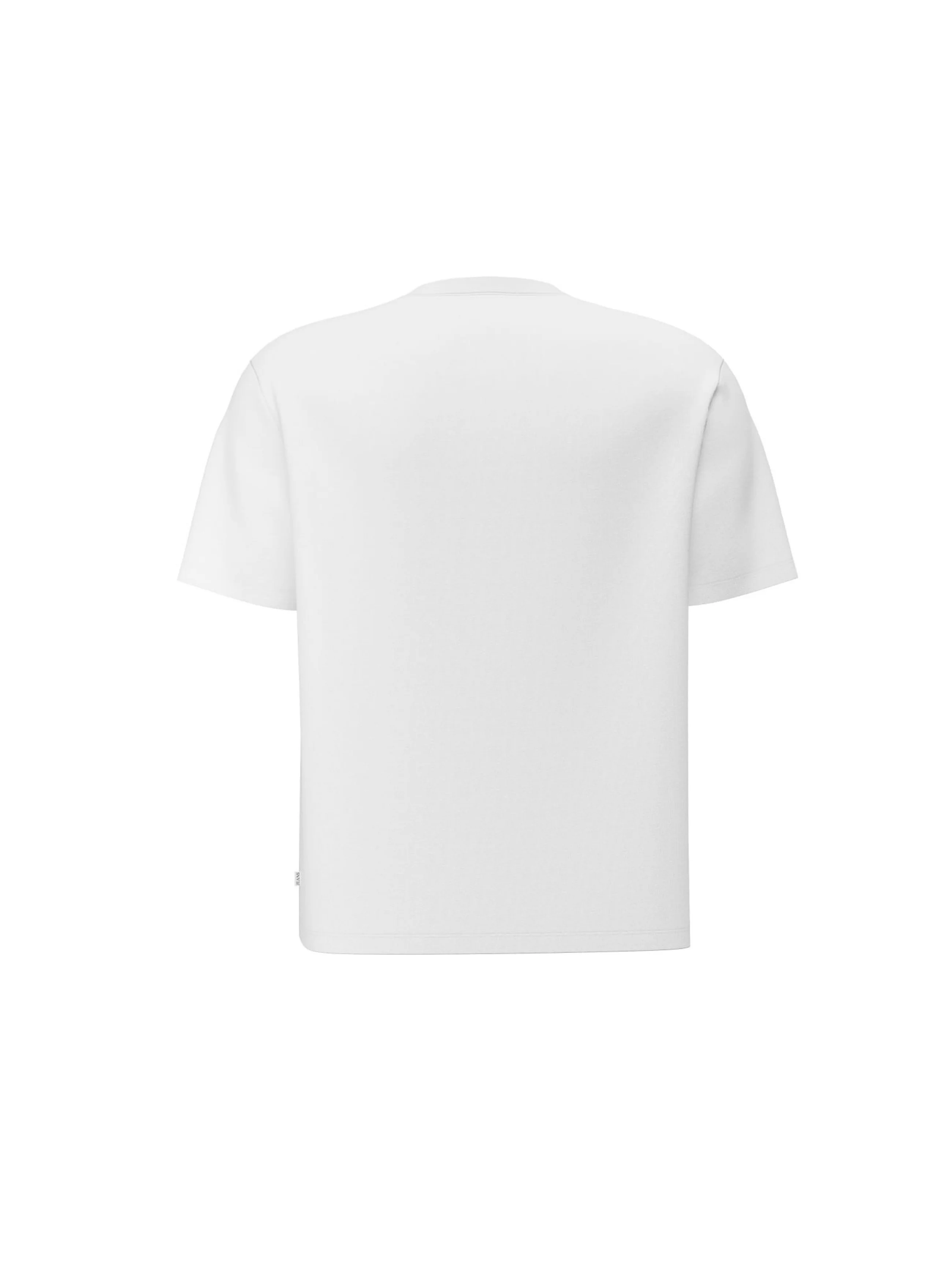 T-Shirt Guess bianca con logo a contrasto - Image 2