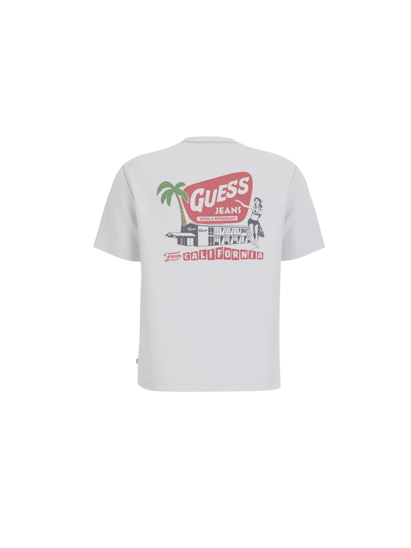 T-Shirt Guess bianca con logo "Guess california" - Image 2