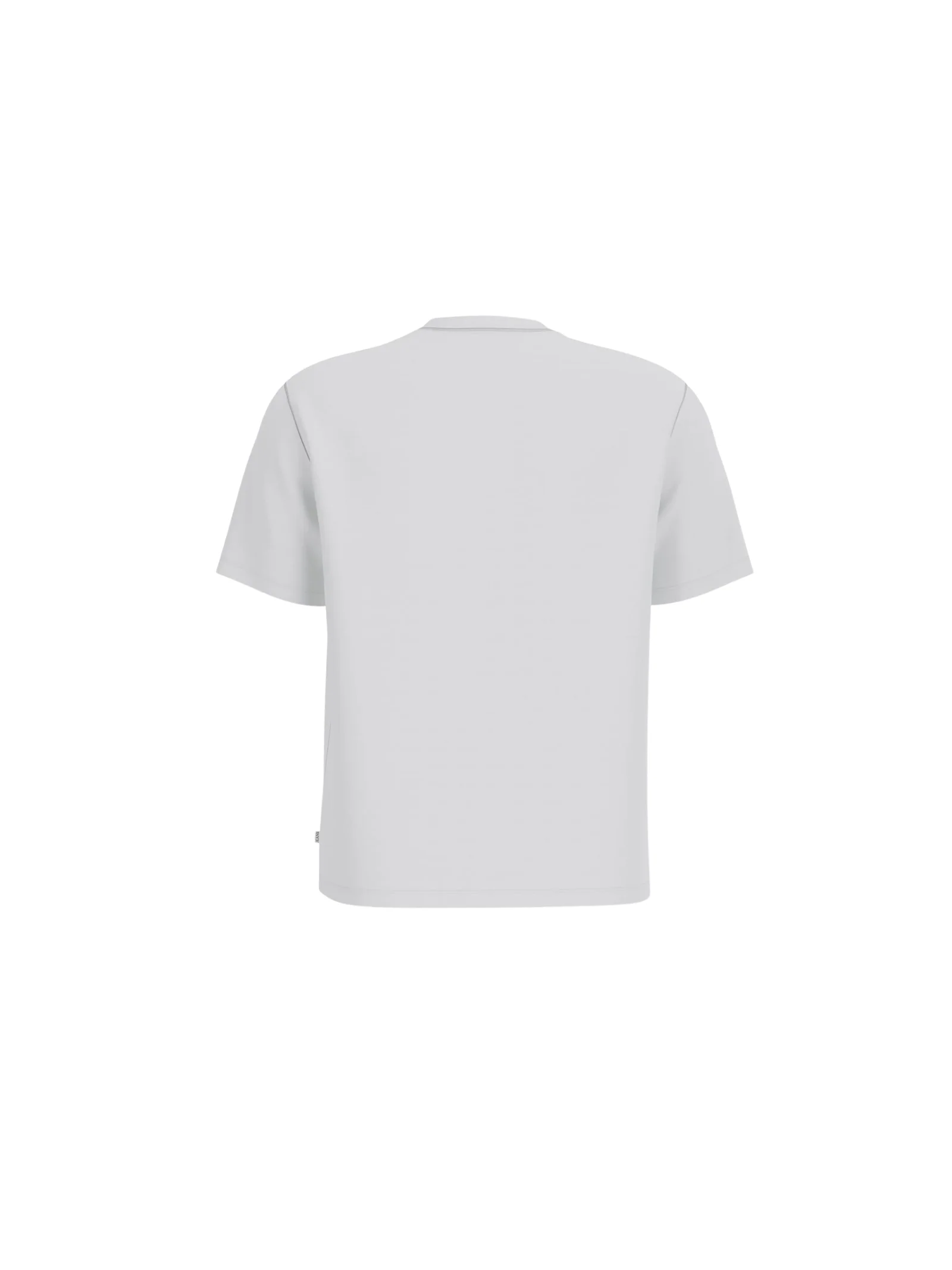 T-Shirt Guess bianco con logo a contrasto - Image 2