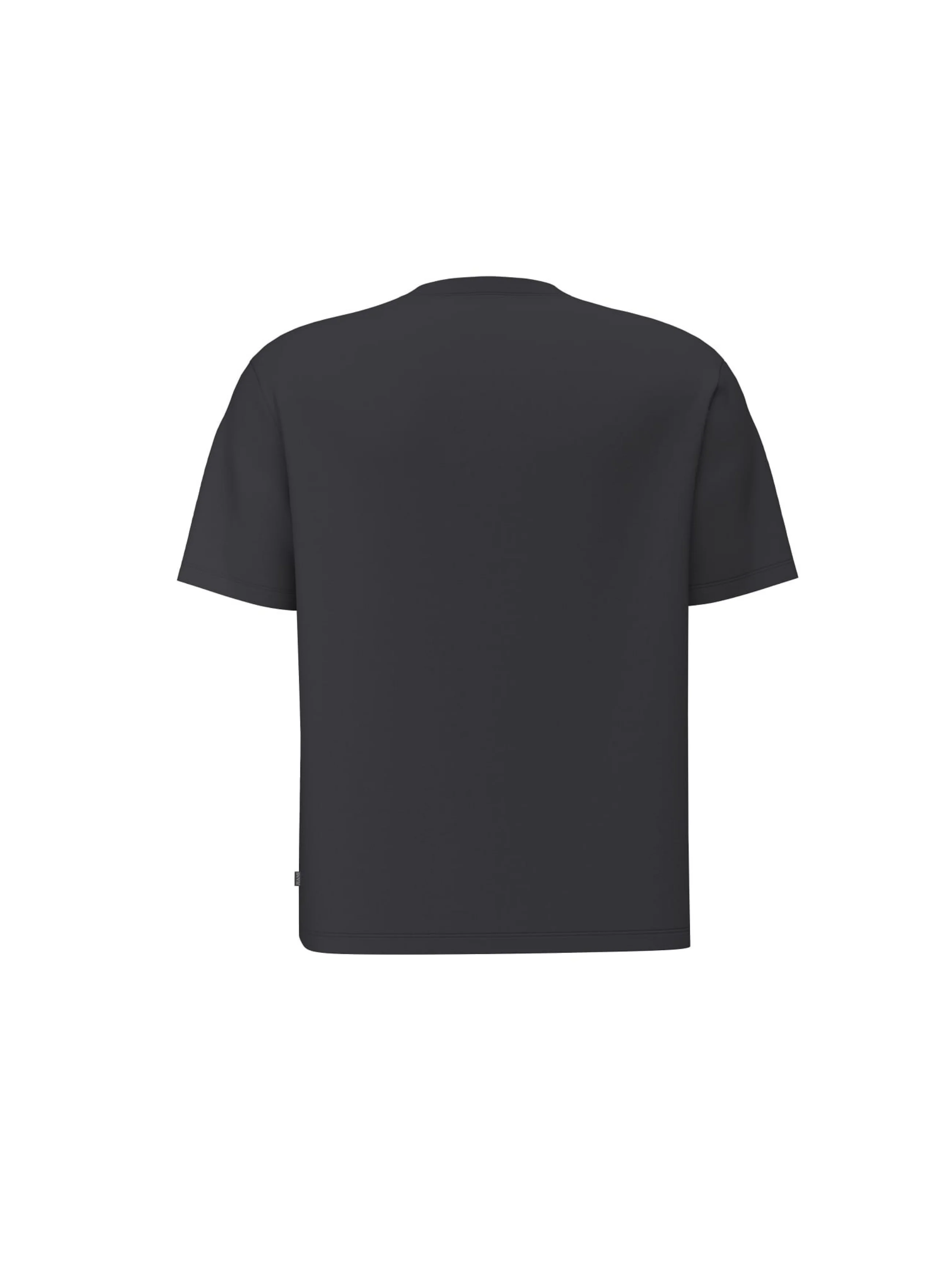 T-Shirt Guess nera con logo a contrasto - Image 2