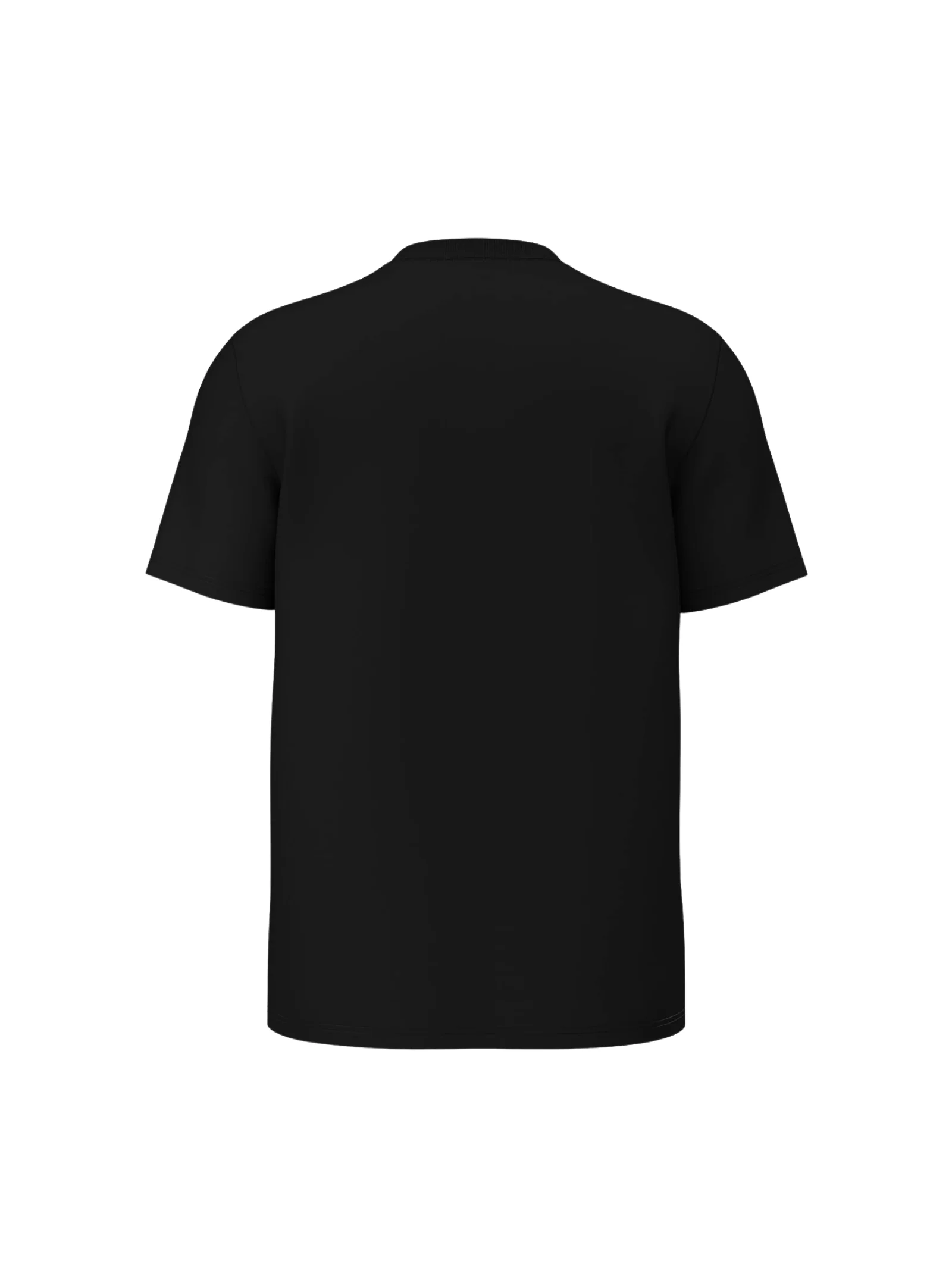 T-Shirt Guess nera con logo lettering - Image 2