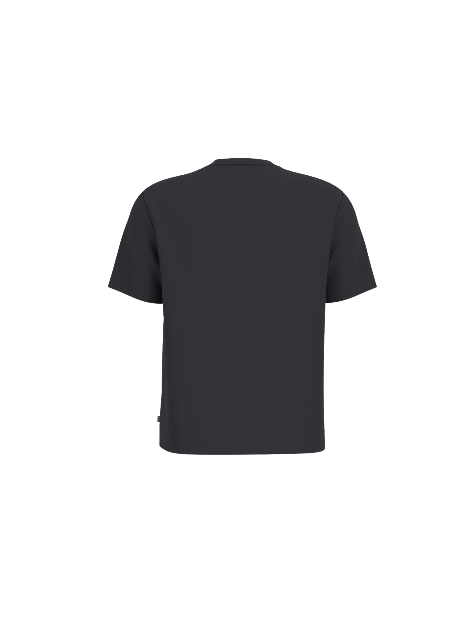 T-Shirt Guess nero con logo a contrasto - Image 2
