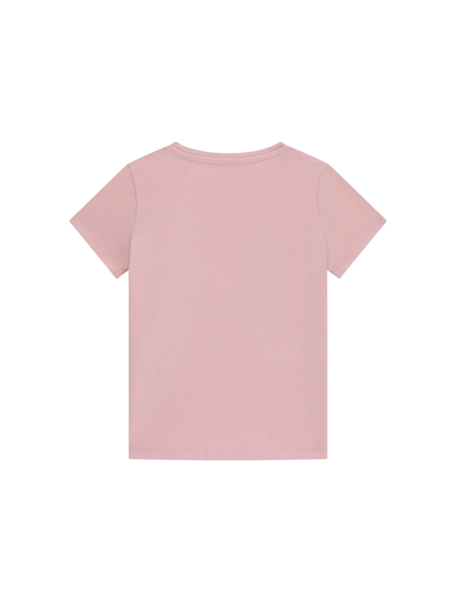 T-Shirt Guess rosa con stampa logo con fragole - Image 2