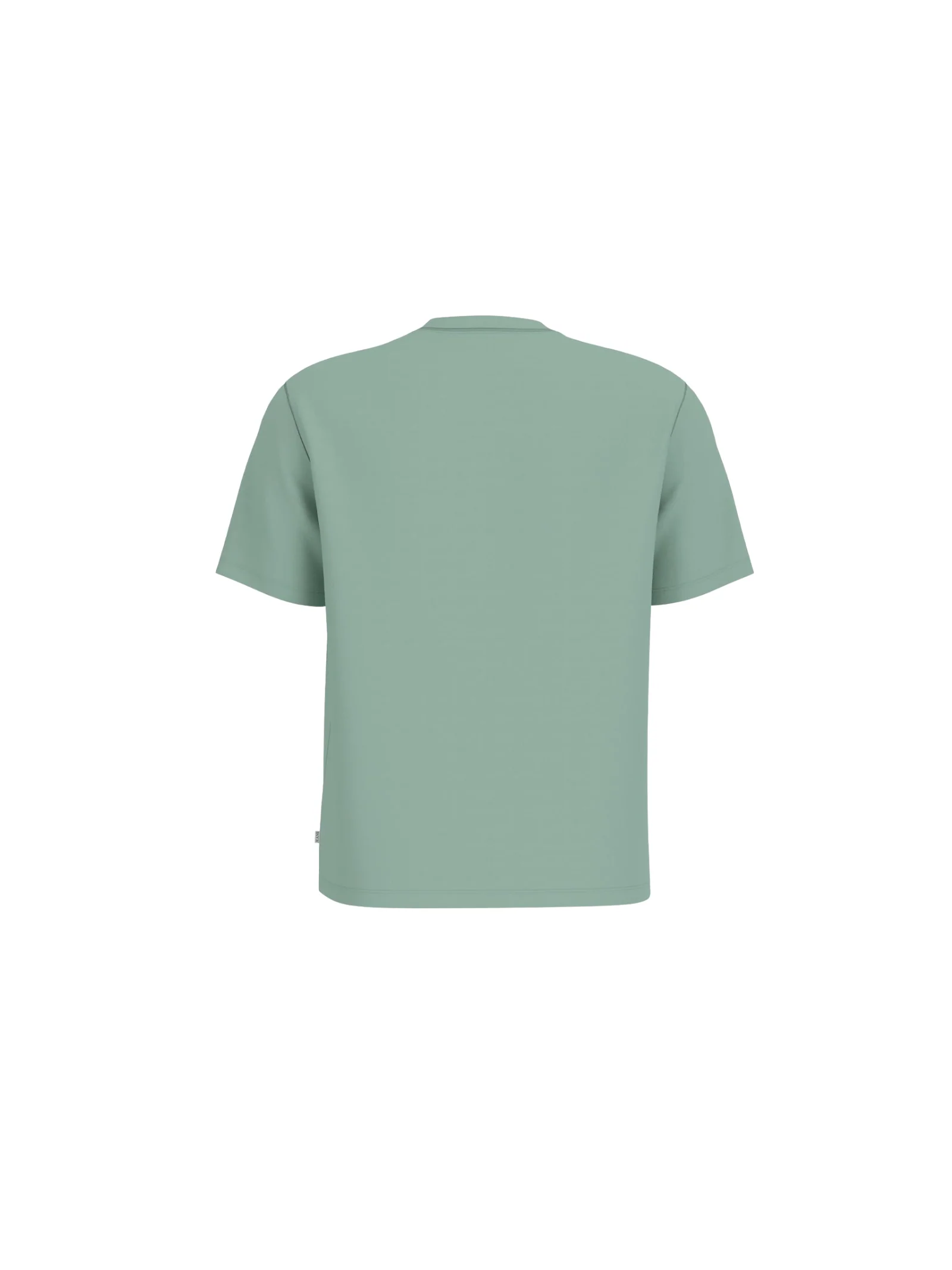 T-Shirt Guess verde con logo a contrasto - Image 2