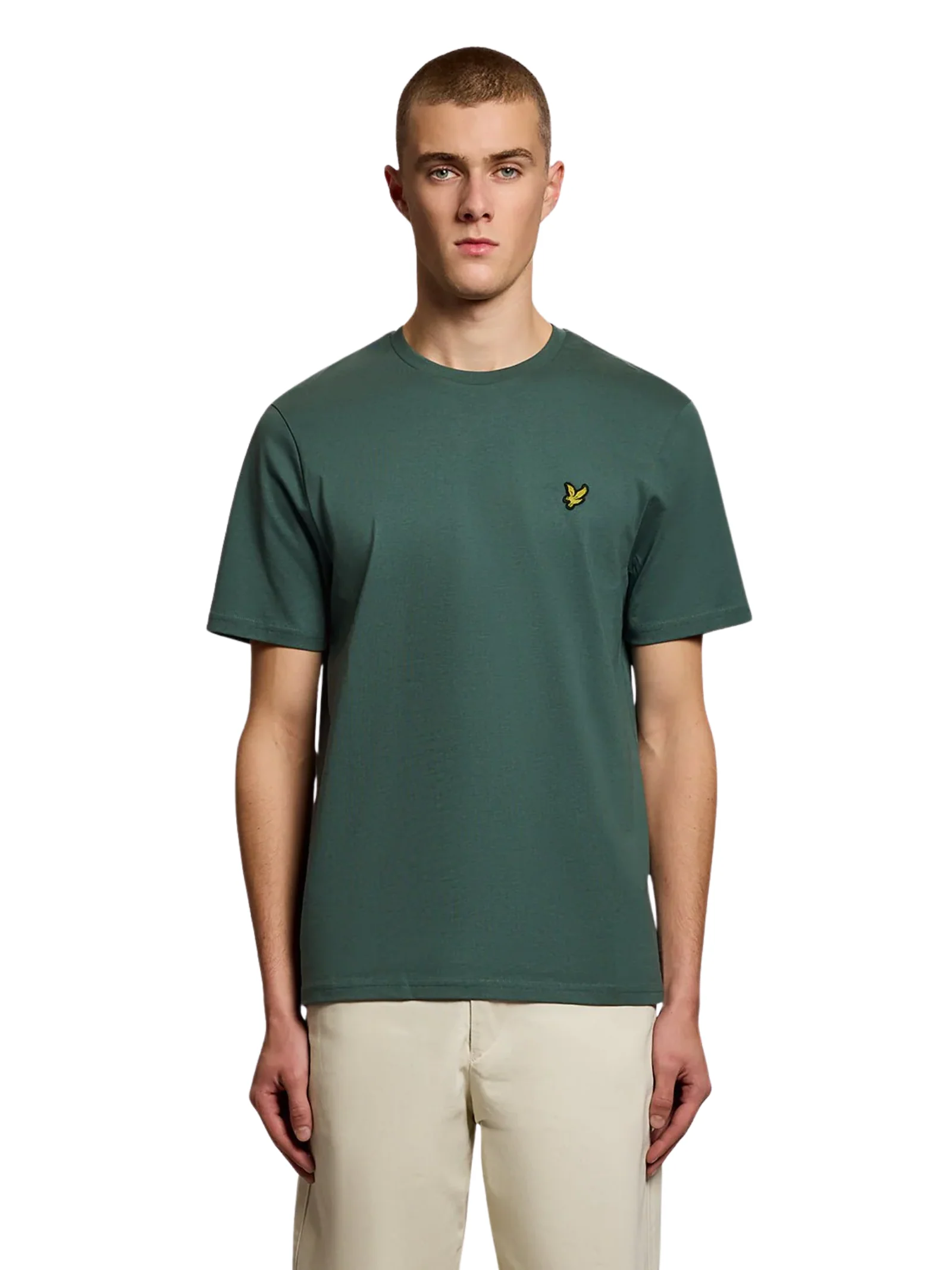 T-Shirt in cotone Lyle & Scott verde - Image 2