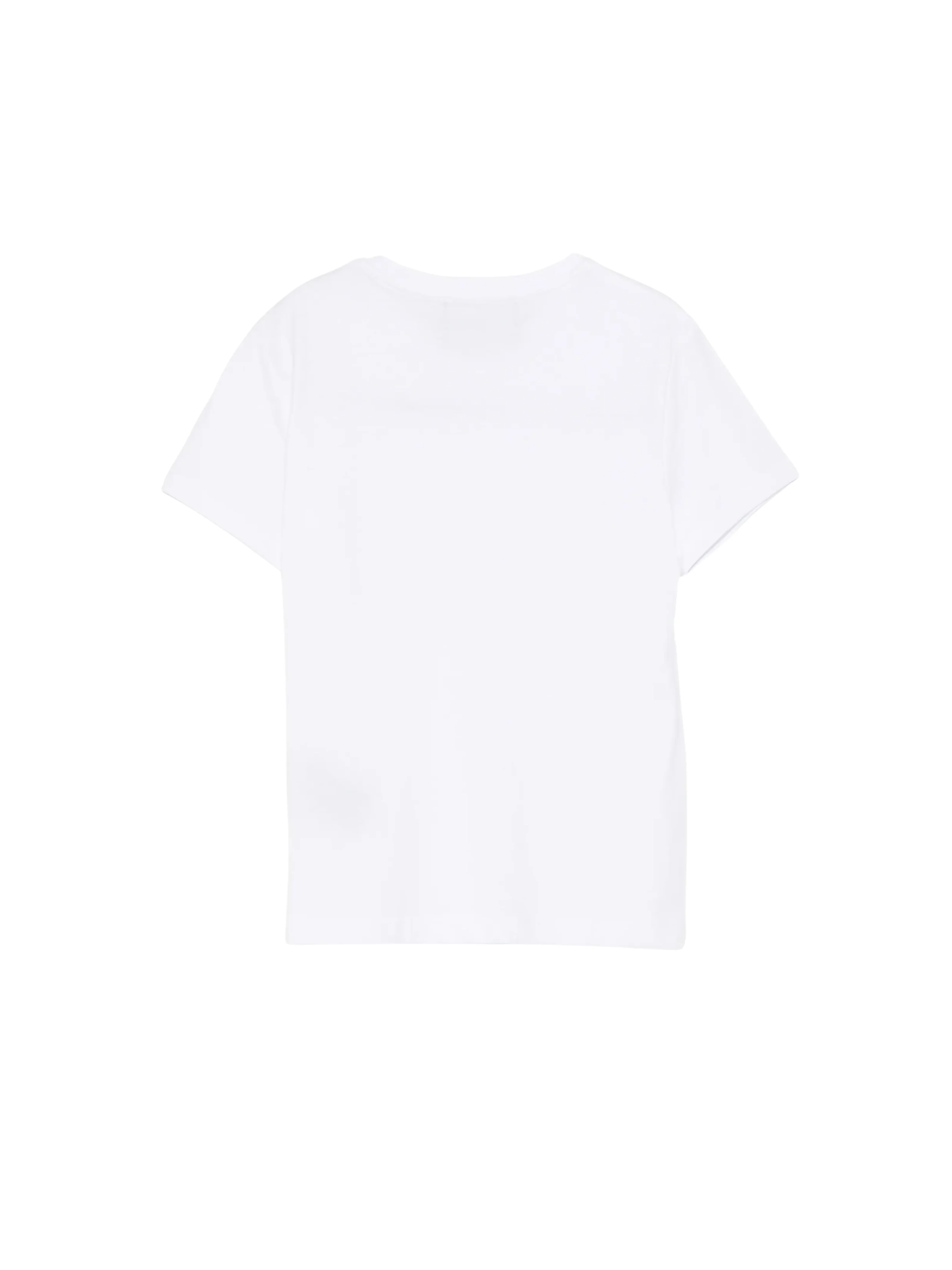 T-Shirt John Richmond bianco con logo tono su tono - Image 3