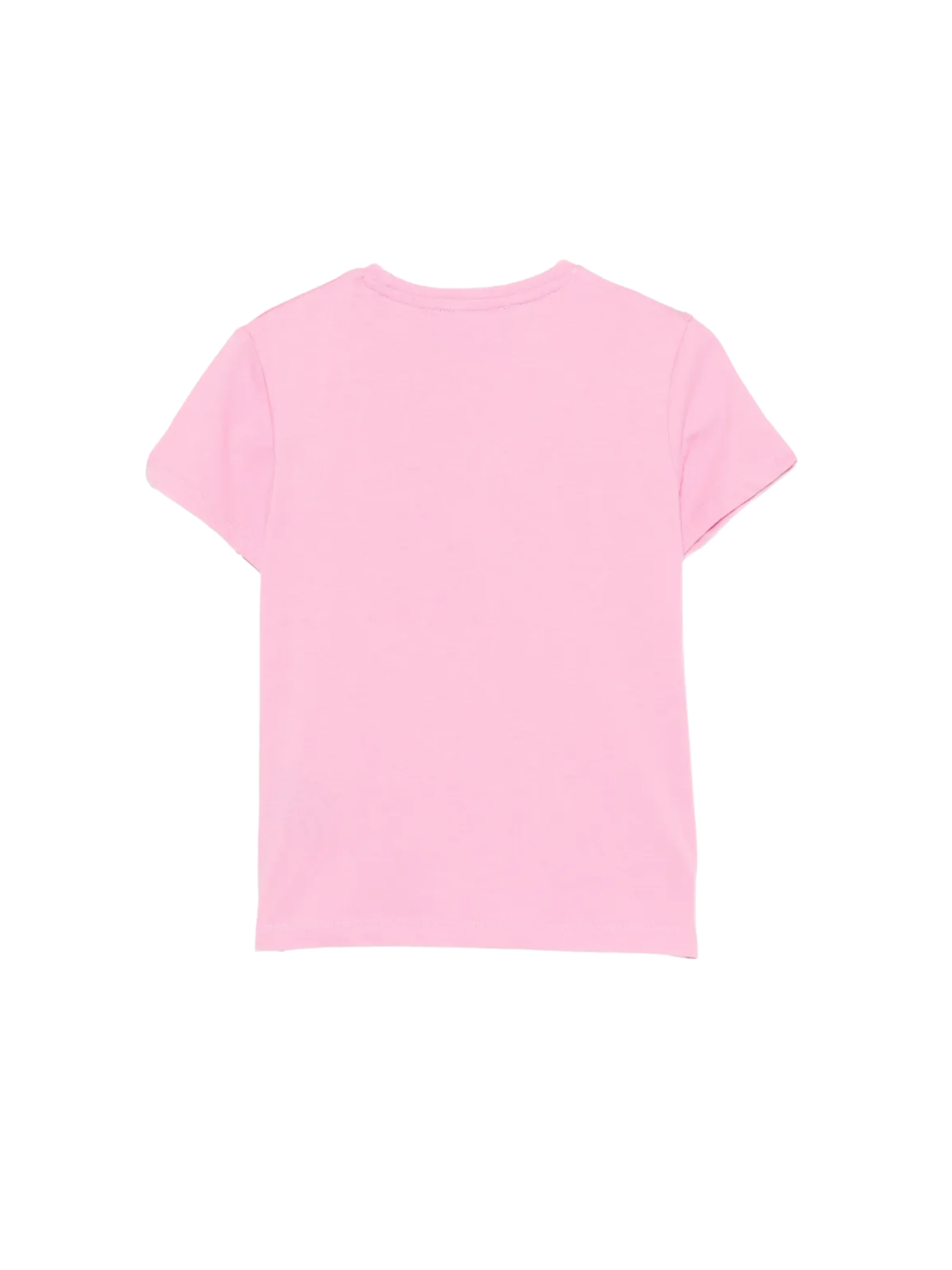 T-Shirt John Richmond rosa con logo tono su tono - Image 2