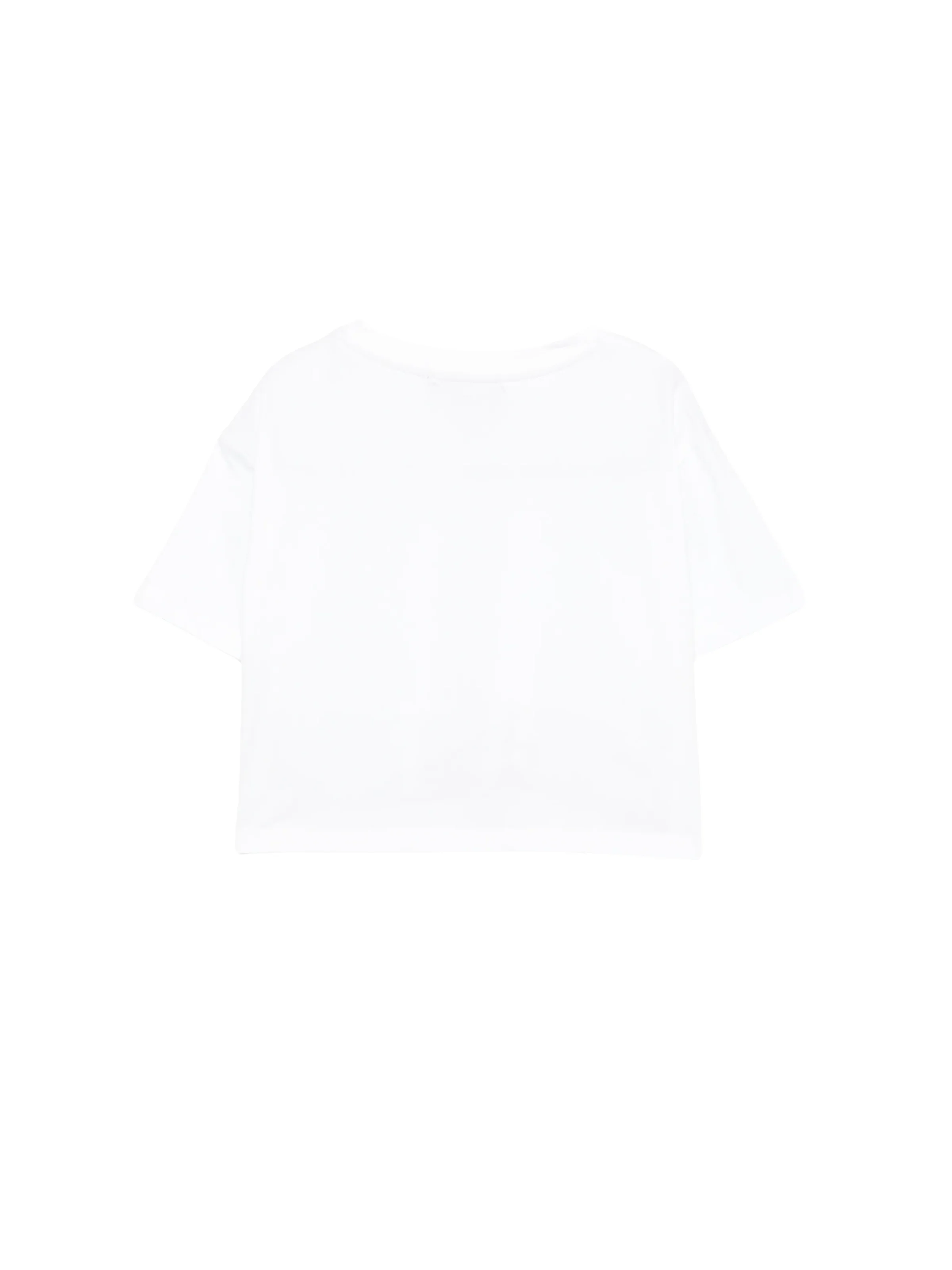 T-Shirt Just Cavalli bianca con logo in corsivo arancione - Image 2