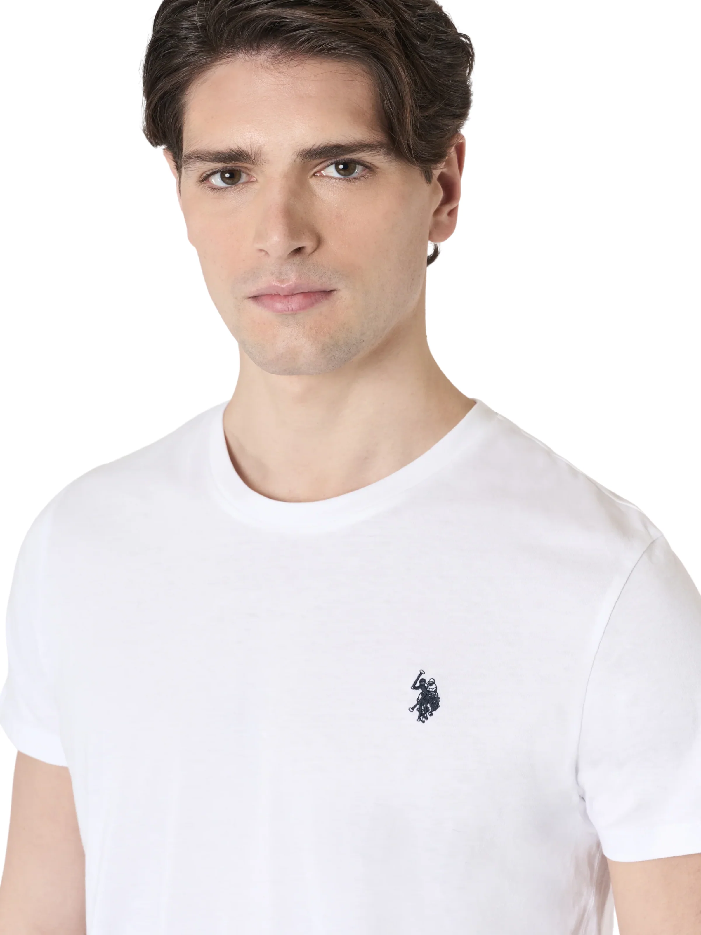 T-Shirt "Mick" U.S. Polo bianca - Image 2