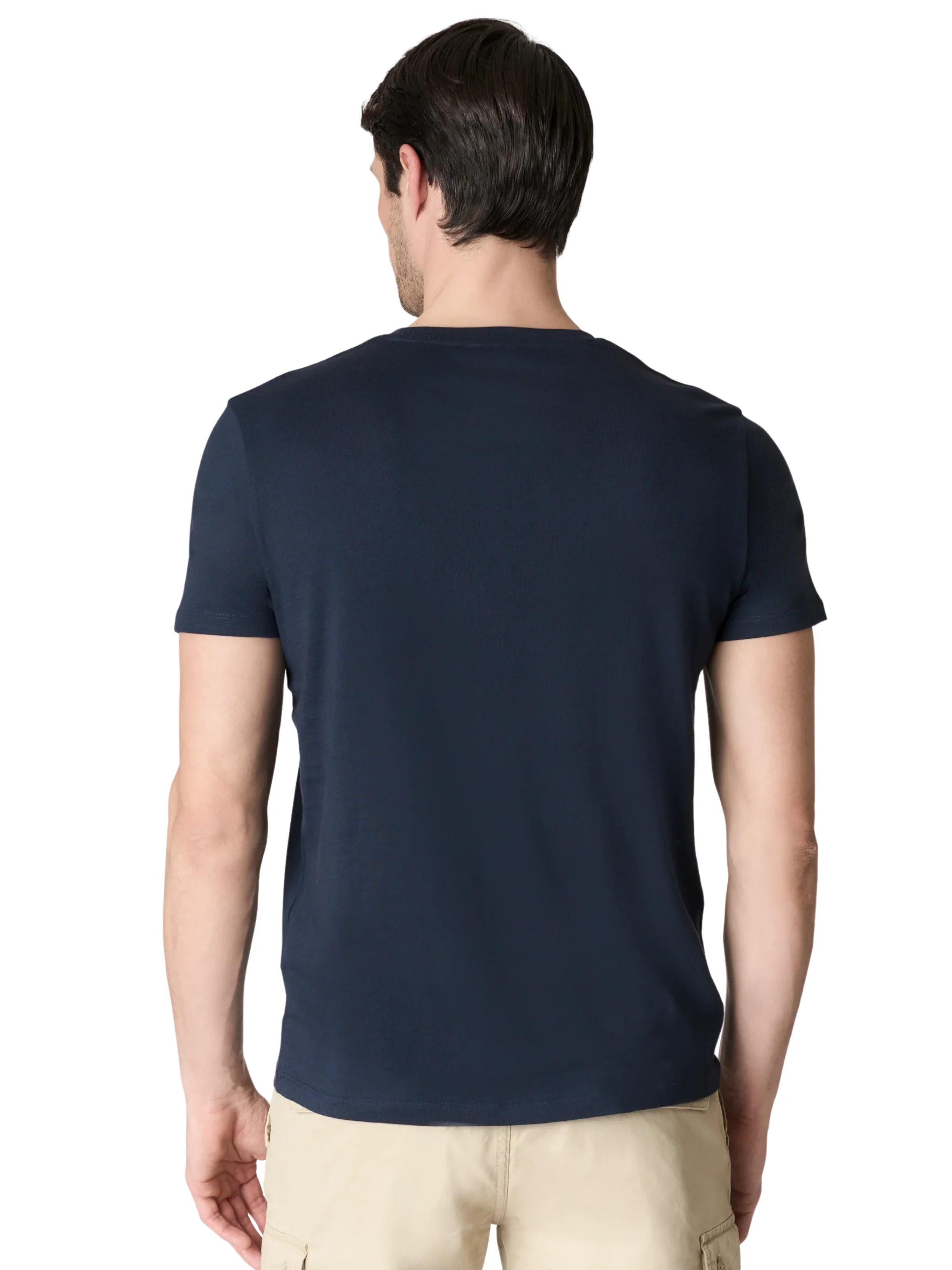 T-Shirt "Mick" U.S. Polo blu - Image 4
