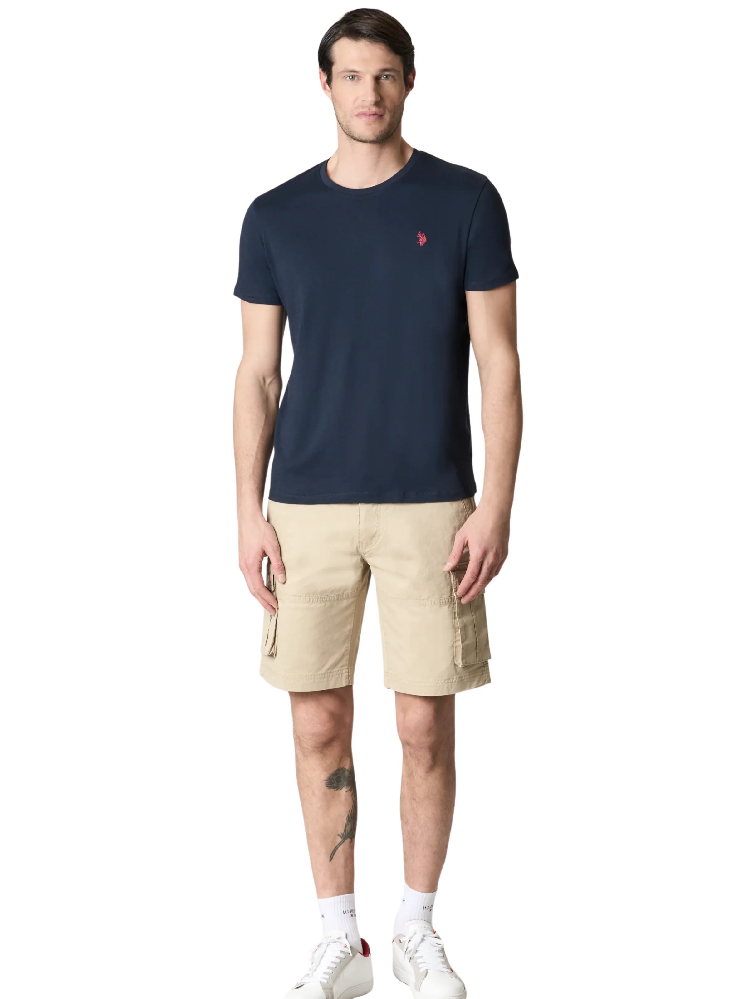 T-Shirt "Mick" U.S. Polo blu - Image 5