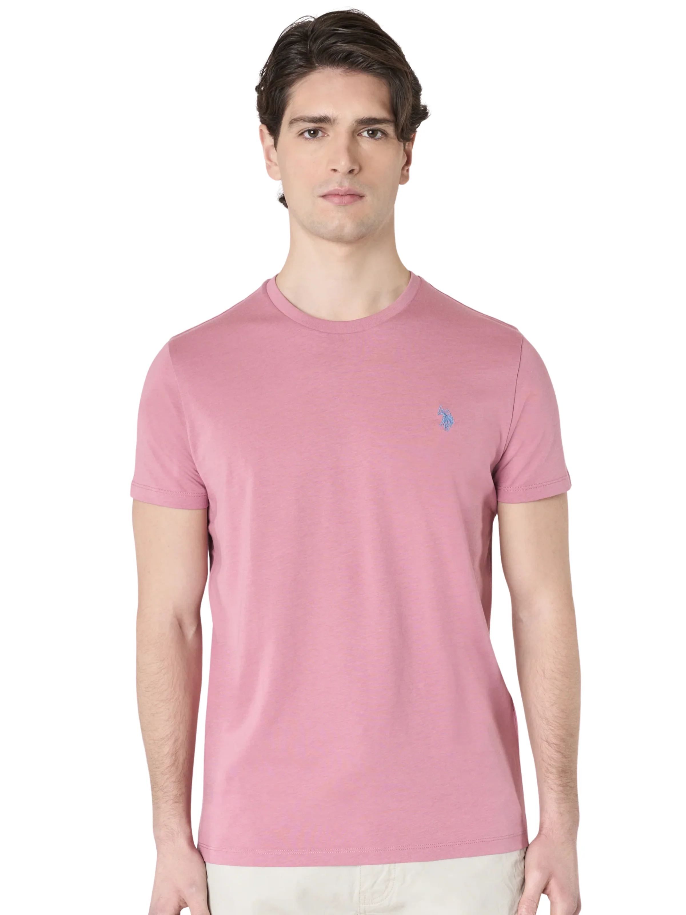 T-Shirt "Mick" U.S. Polo rosa - Image 2