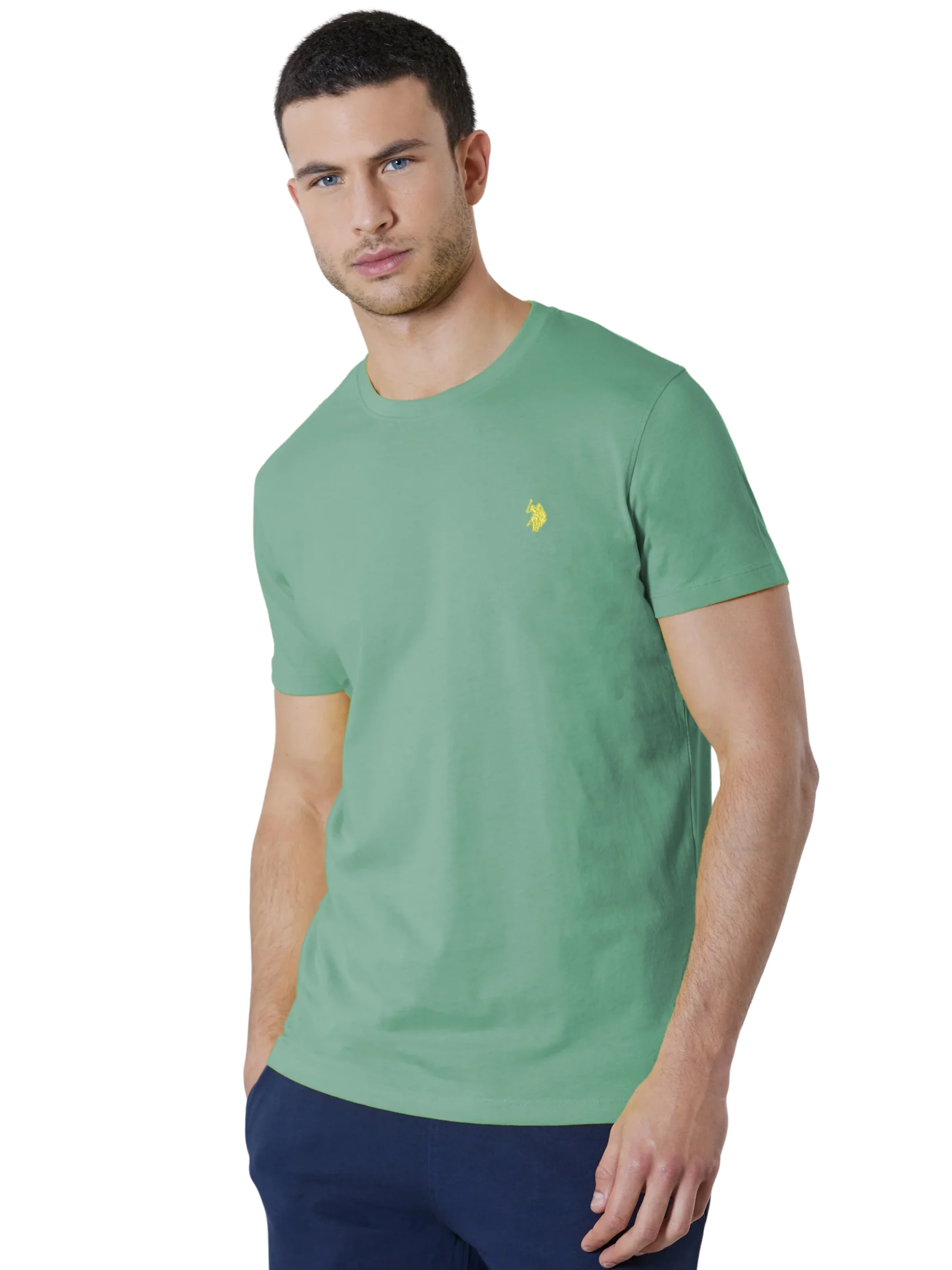 T-Shirt "Mick" U.S. Polo verde