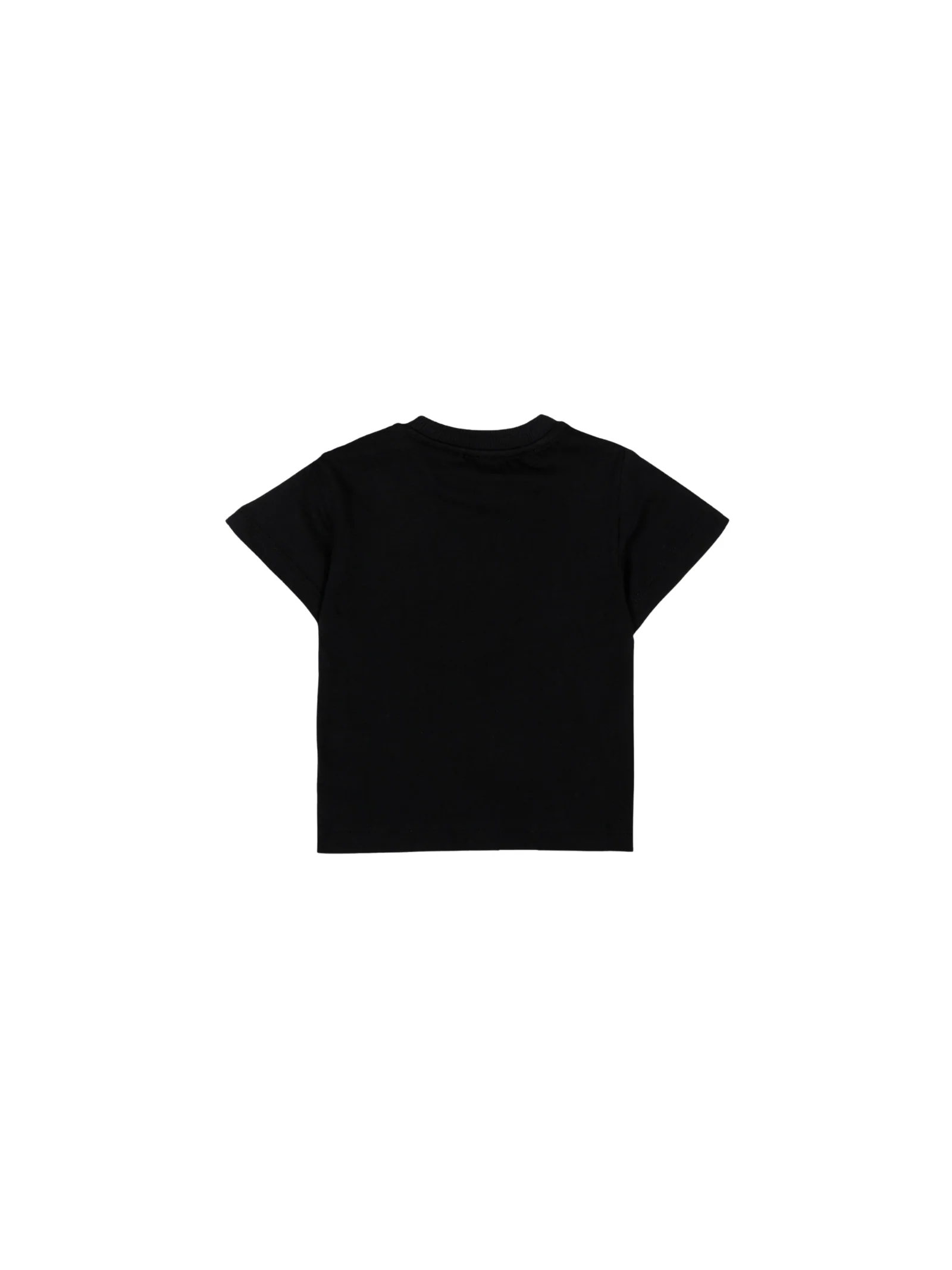 T-Shirt Moschino nera con logo e tre teddy bear - Image 2