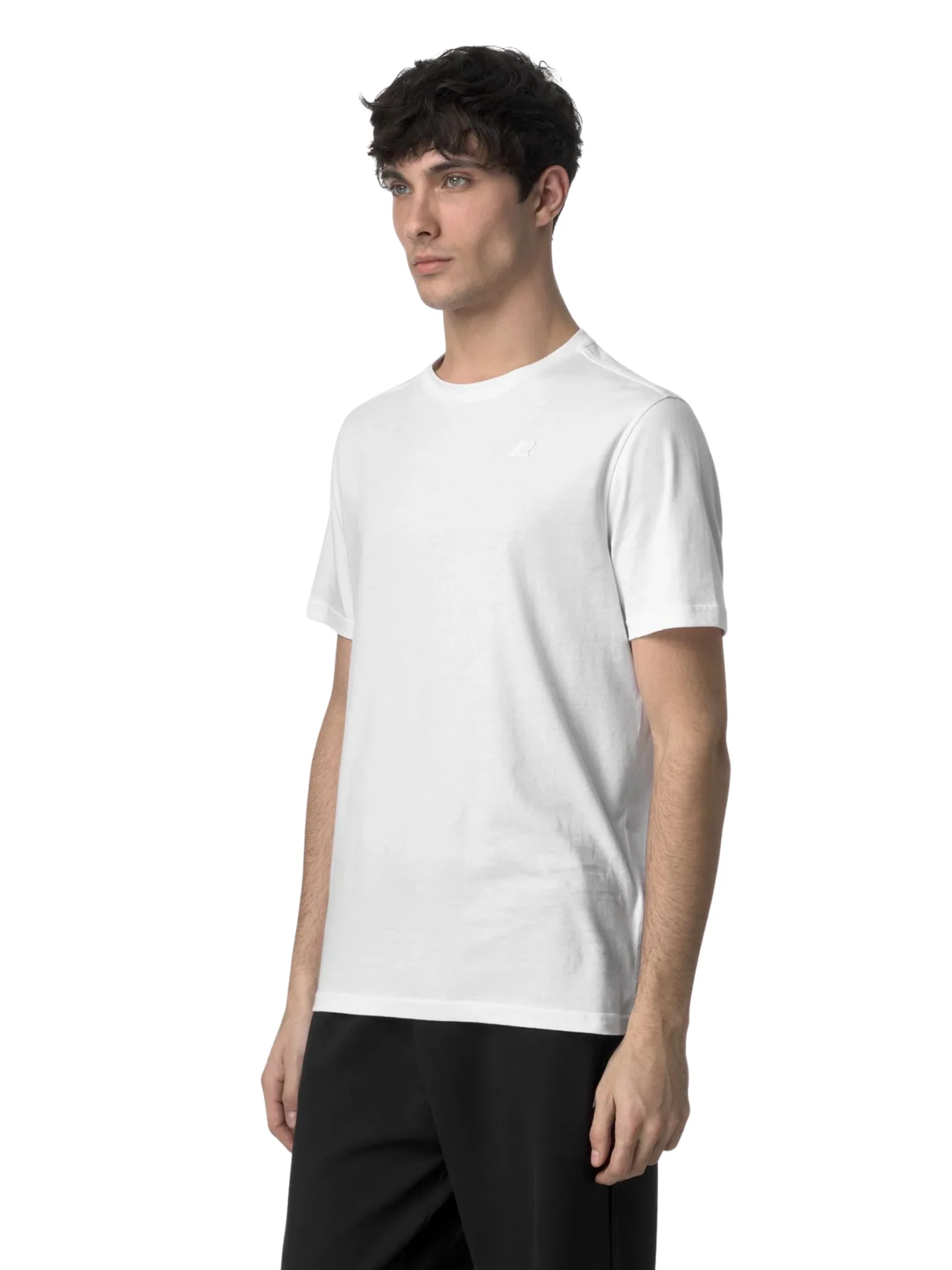 T-Shirt "Odom Jersey Slim" K-Way bianca - Image 4