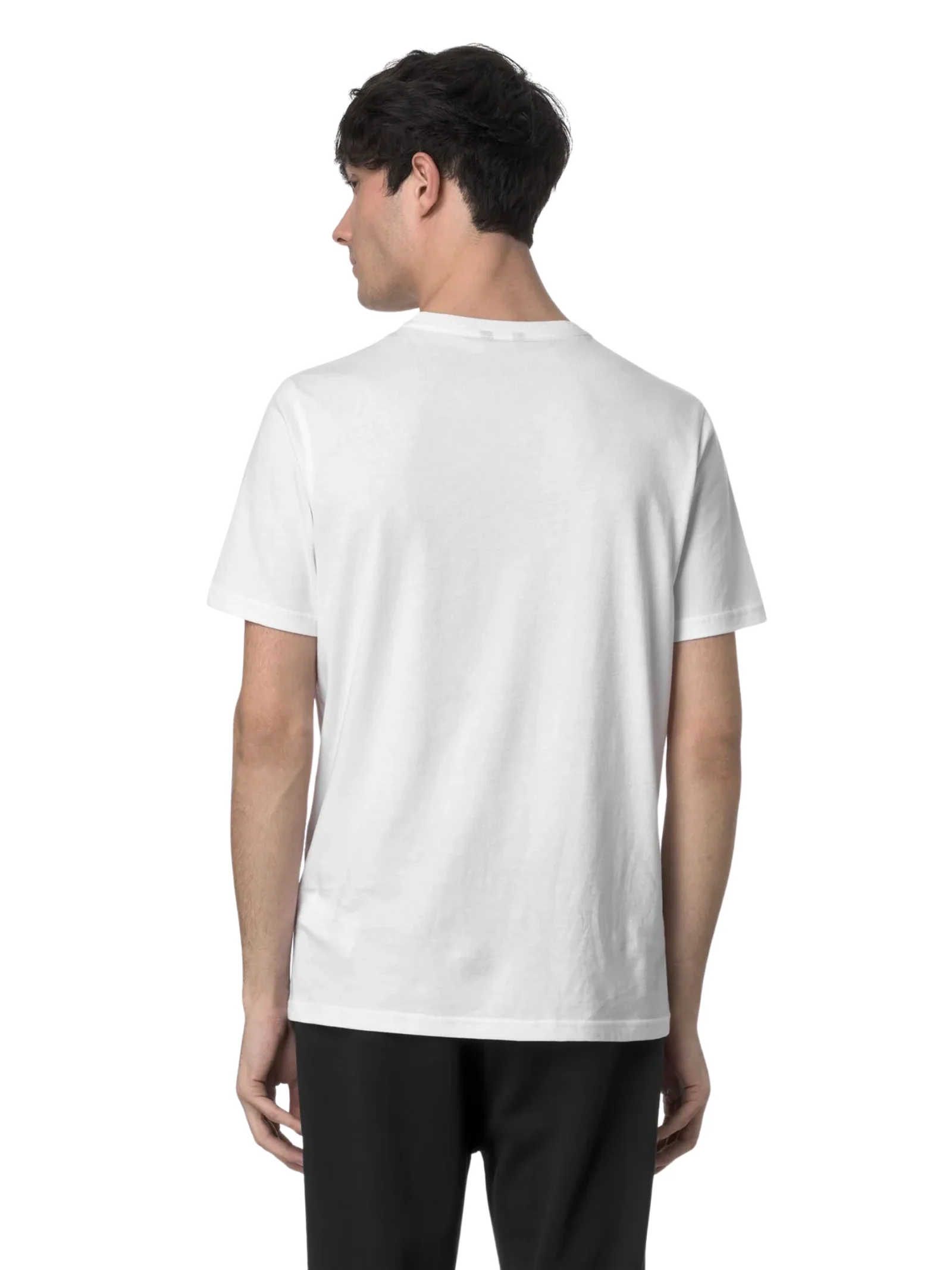 T-Shirt "Odom Jersey Slim" K-Way bianca - Image 5