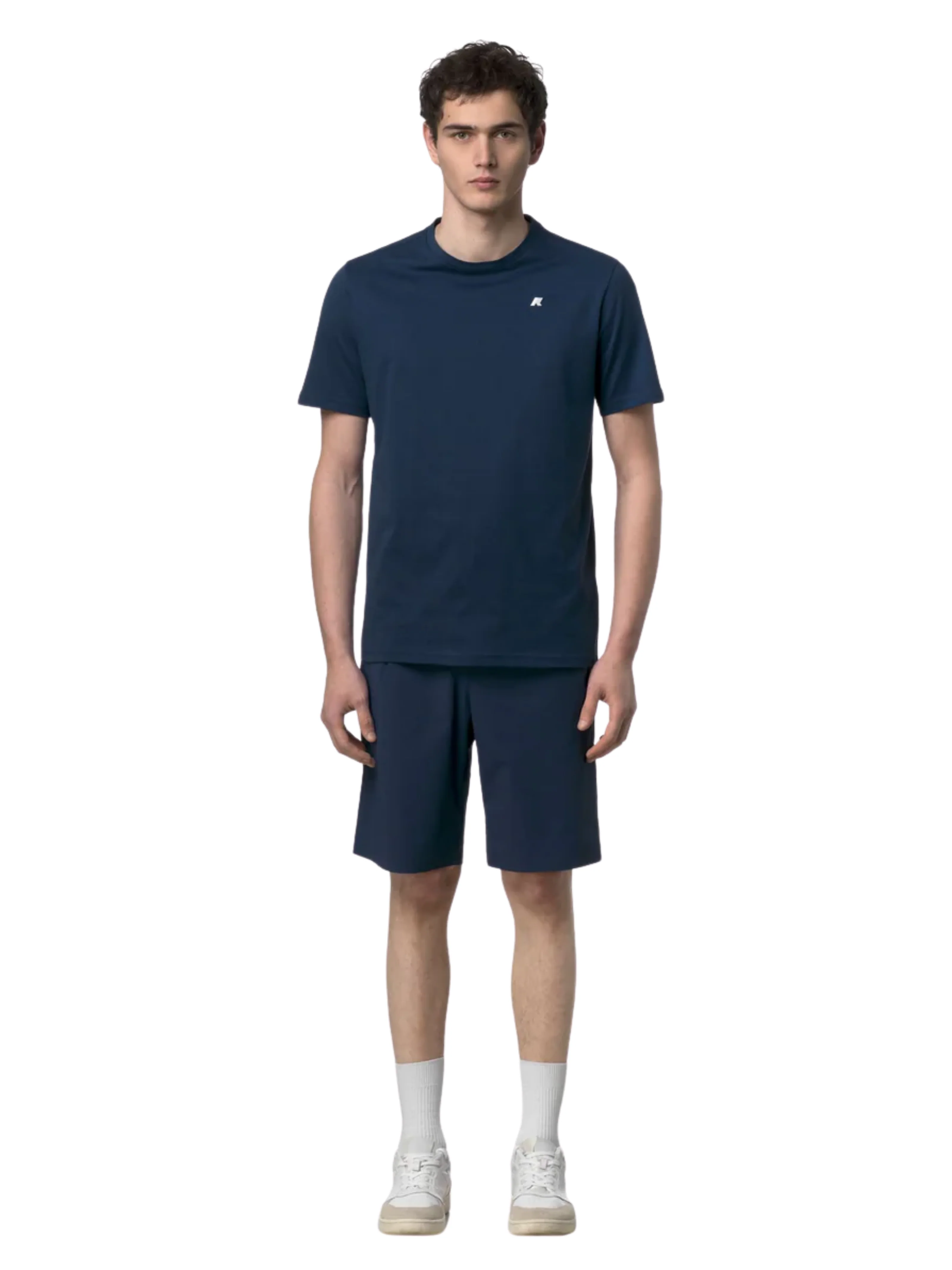 T-Shirt "Odom Jersey Slim" K-Way blu insignia - Image 2