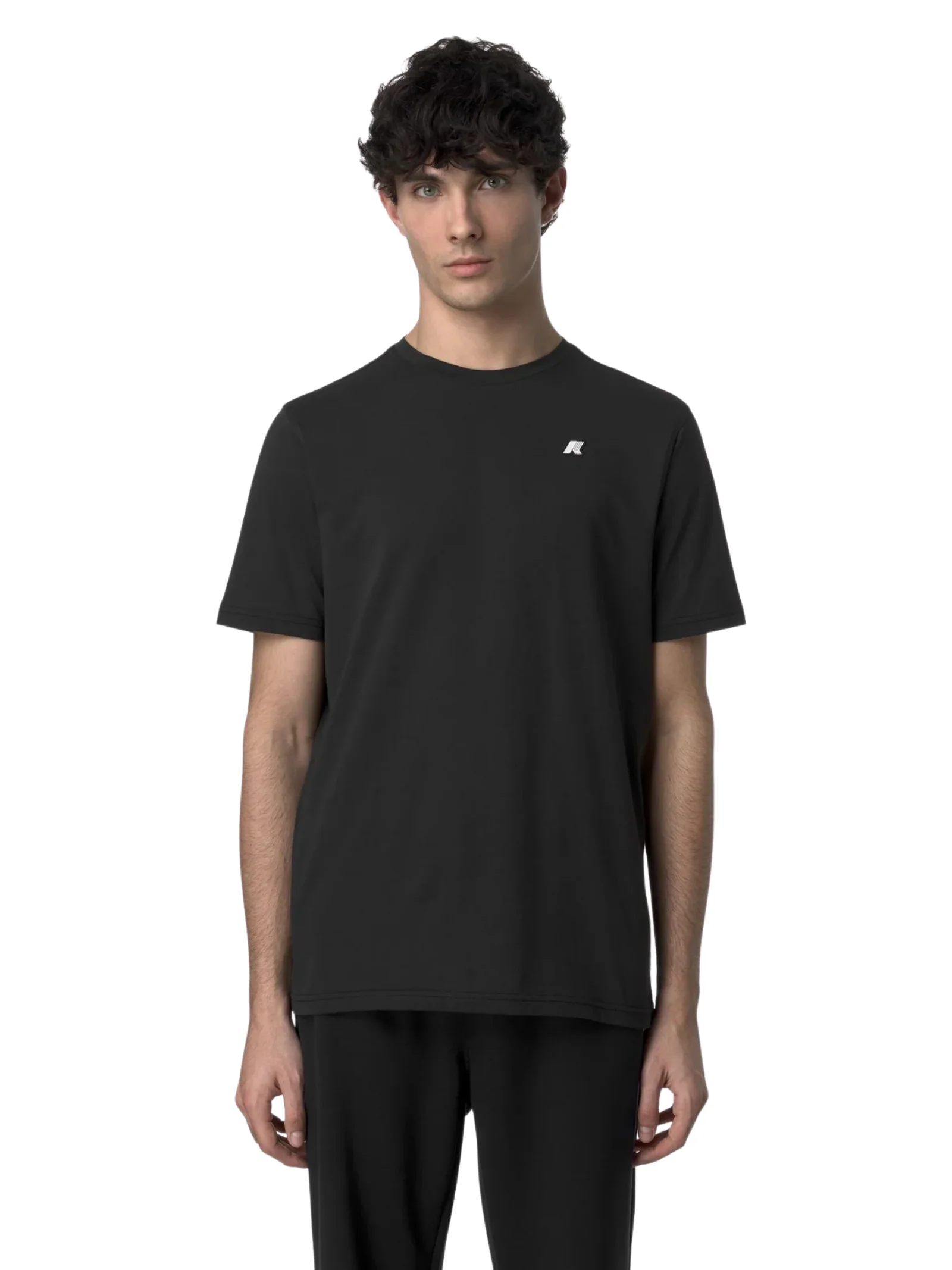 T-Shirt "Odom Jersey Slim" K-Way nera - Image 2