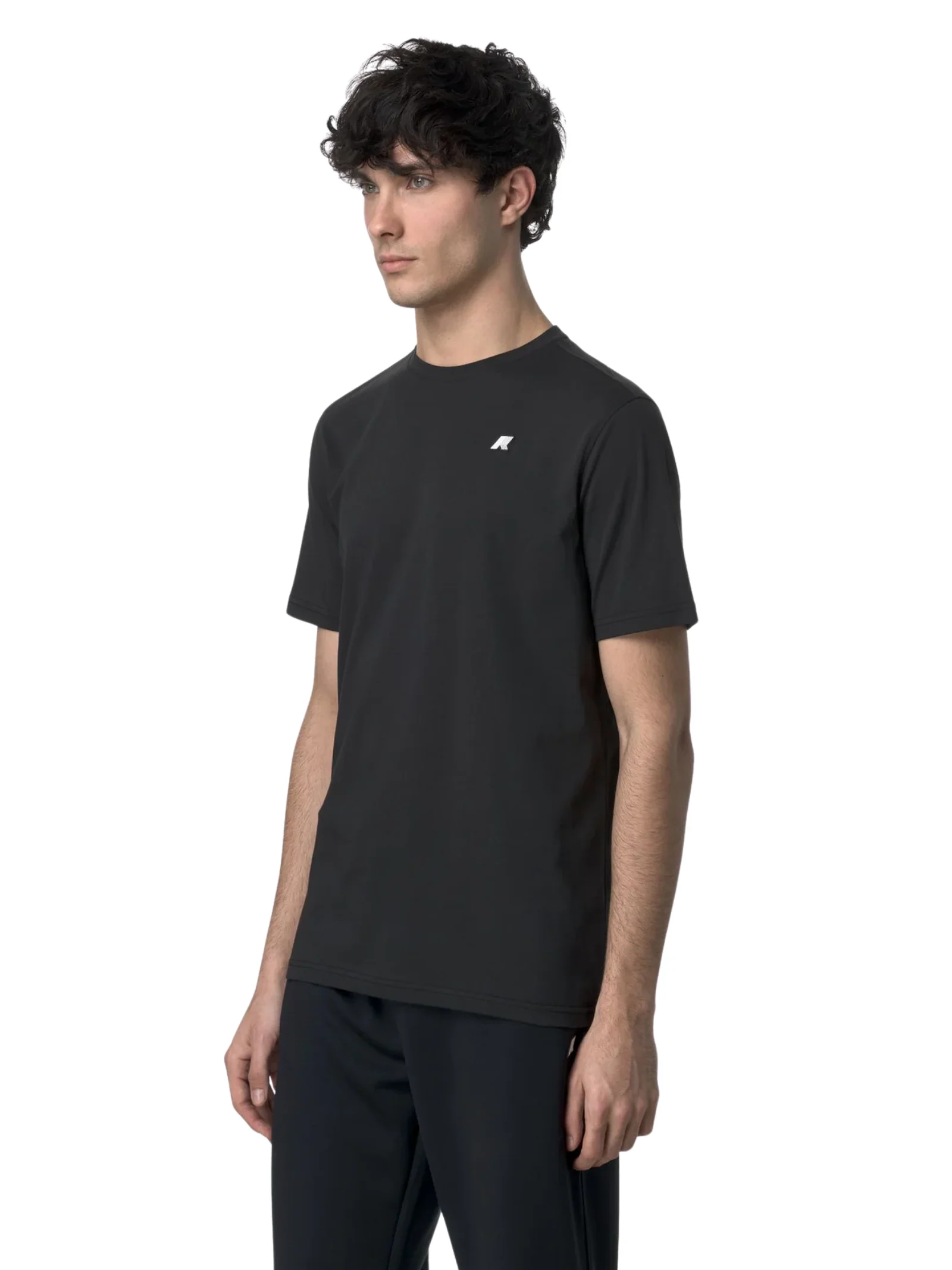 T-Shirt "Odom Jersey Slim" K-Way nera - Image 4