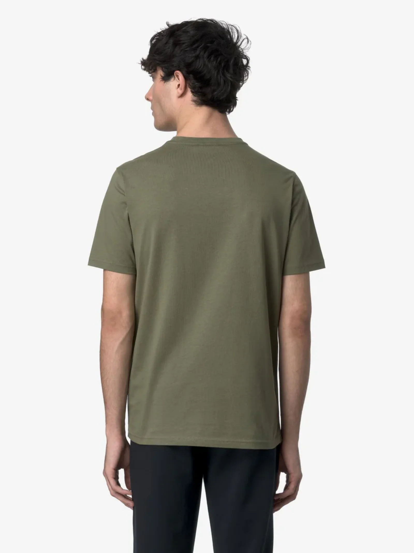 T-Shirt "Odom Jersey Slim" K-Way verde - Image 5