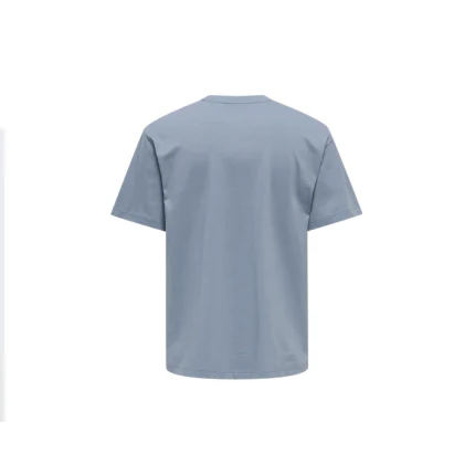 T-Shirt Only & Sons azzurro polvere - Image 2