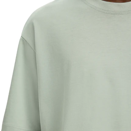 T-Shirt over Selected verde acqua - Image 4