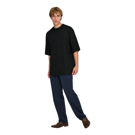 T-Shirt oversize Only & Sons nera - Image 4