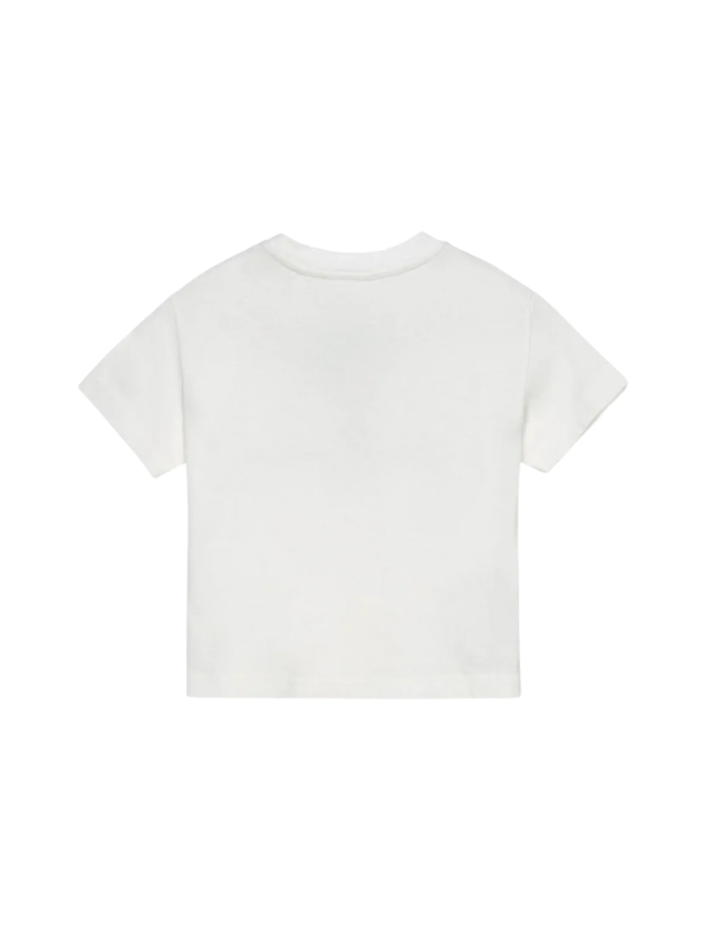T-Shirt Palm Angels bianca con logo sul petto - Image 2
