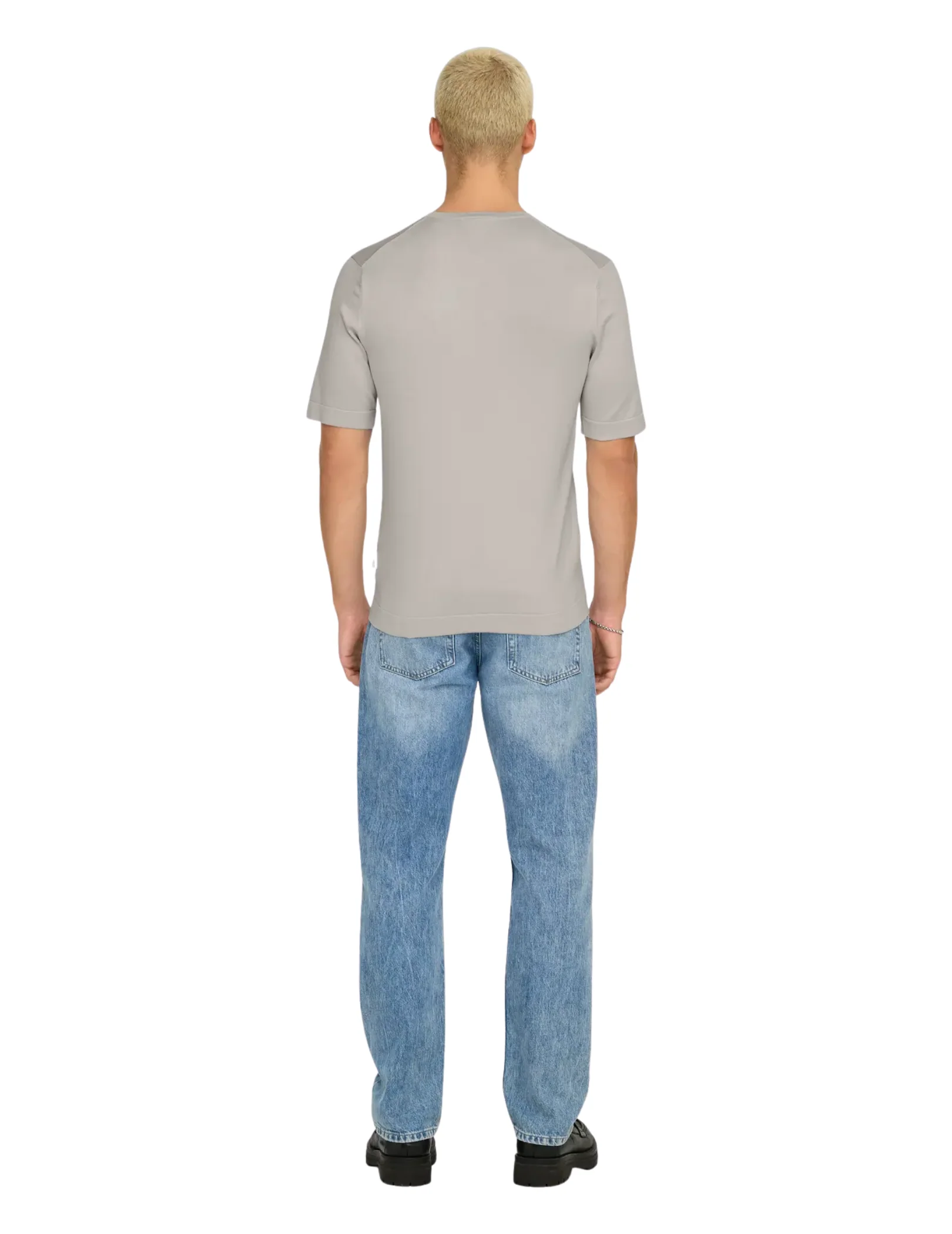 T-Shirt regular fit Only & Sons beige - Image 4