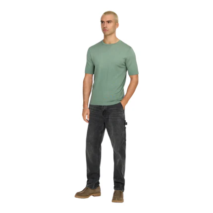 T-Shirt regular fit Only & Sons verde - Image 4