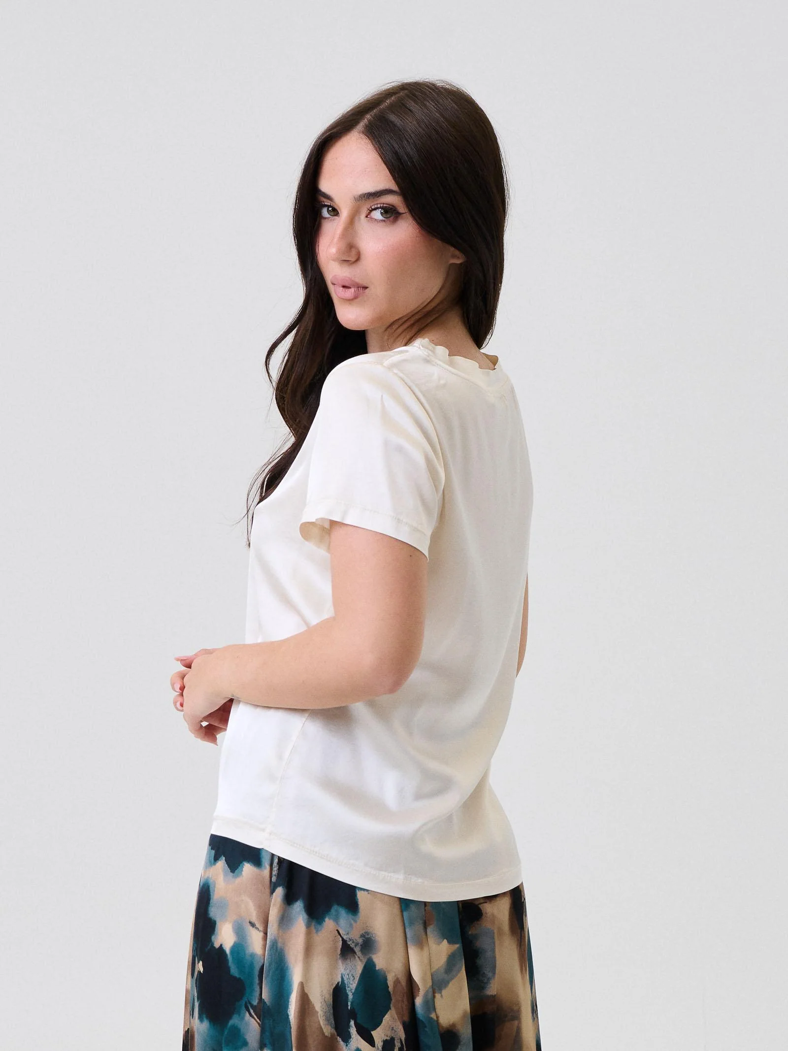 T-Shirt satinata Armoire burro - Image 3