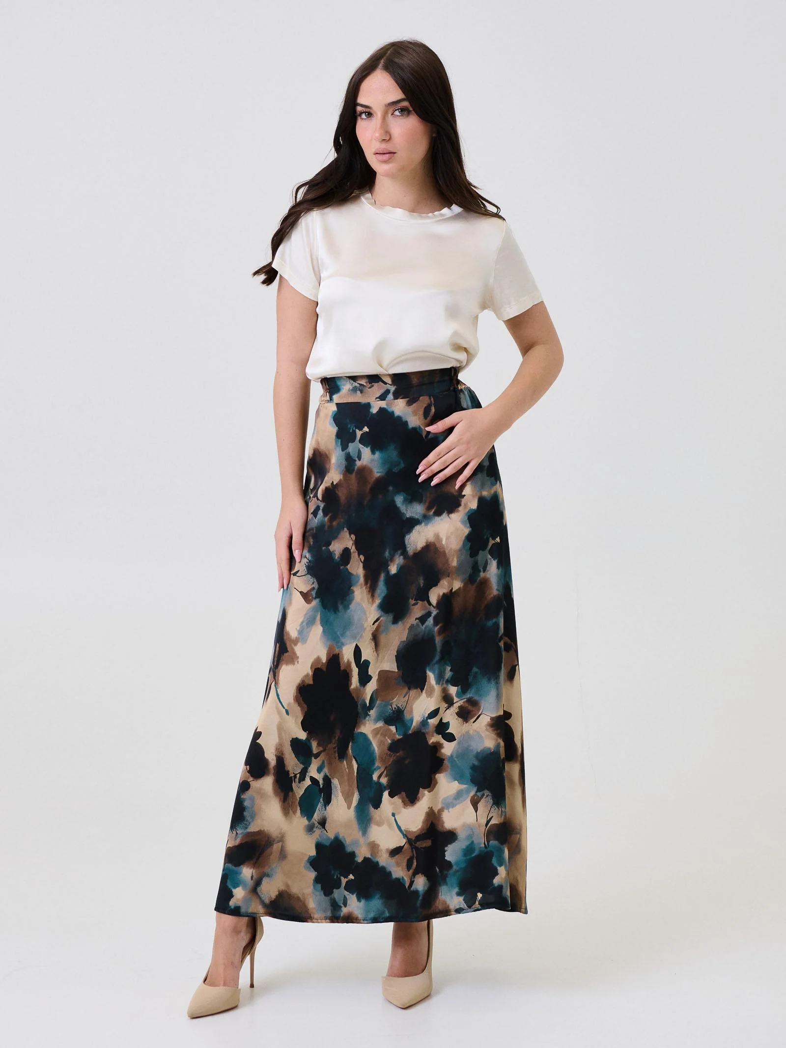 T-Shirt satinata Armoire burro - Image 4