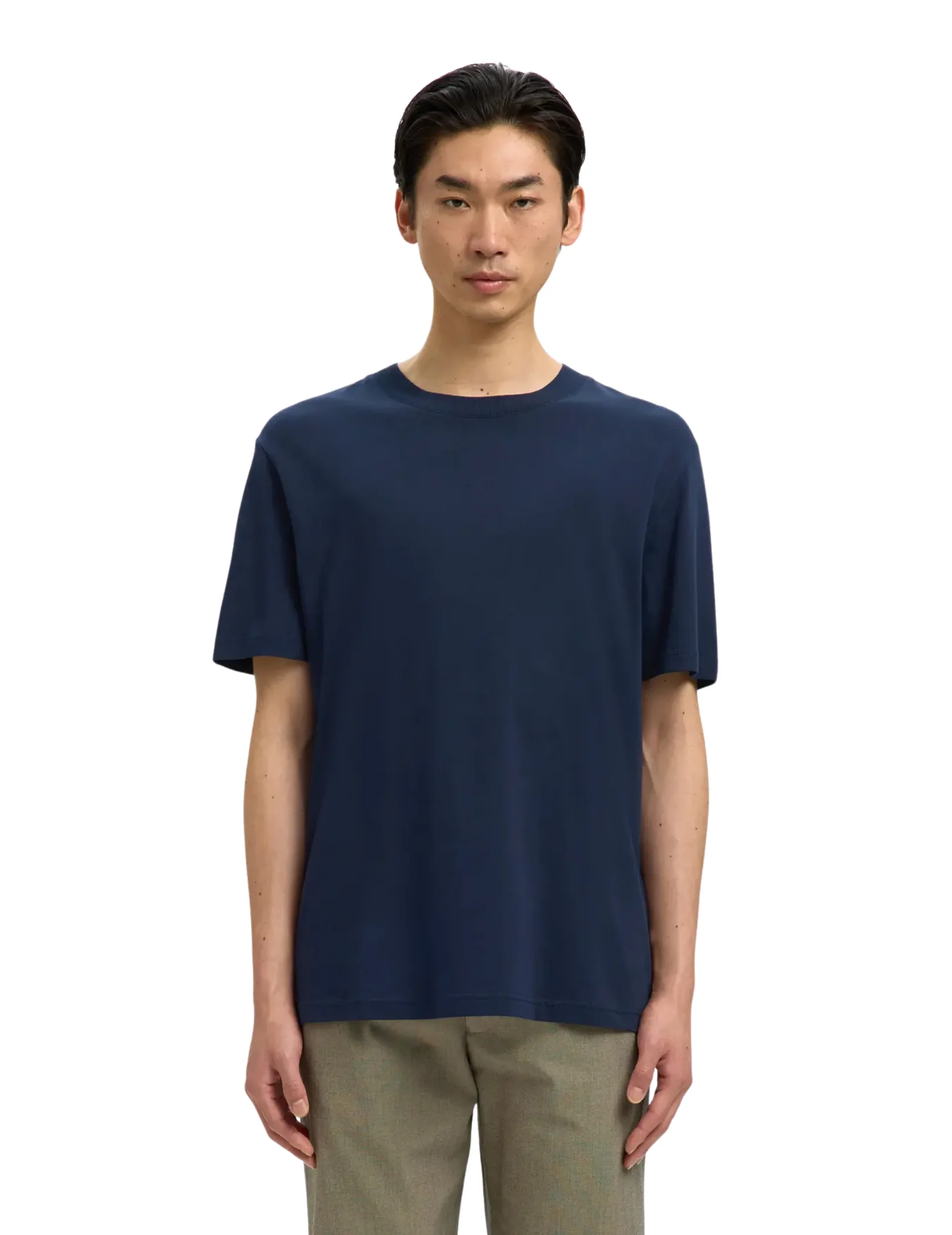 T-Shirt Selected blu navy - Image 2